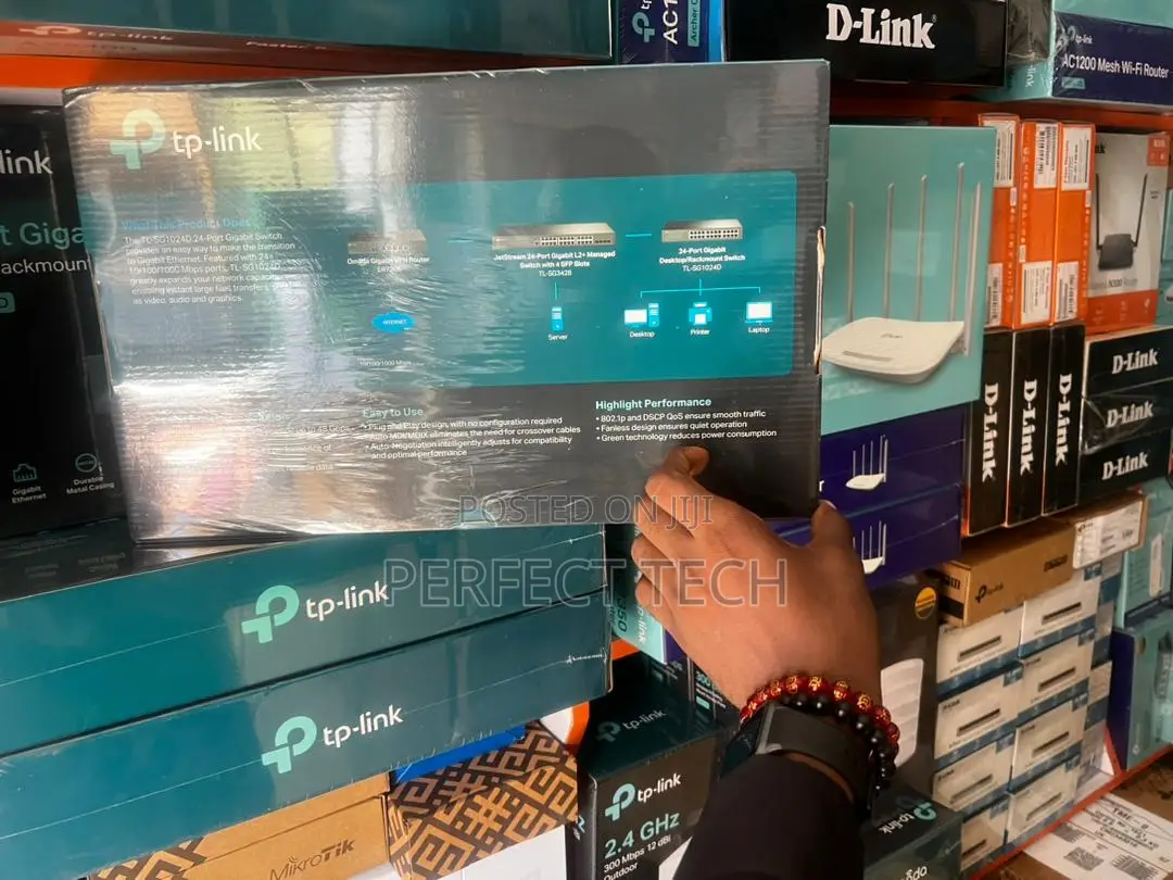 TP-LINK 24-Port Gigabit Desktop/Rackmount Switch