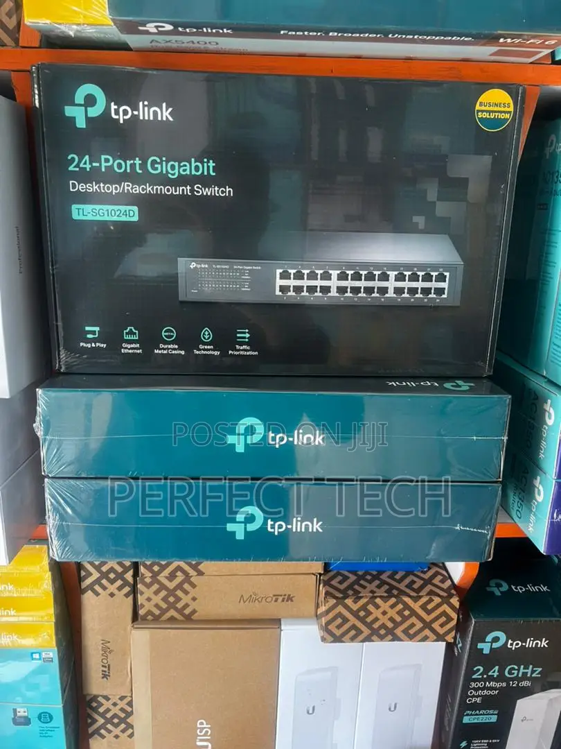 TP-LINK 24-Port Gigabit Desktop/Rackmount Switch