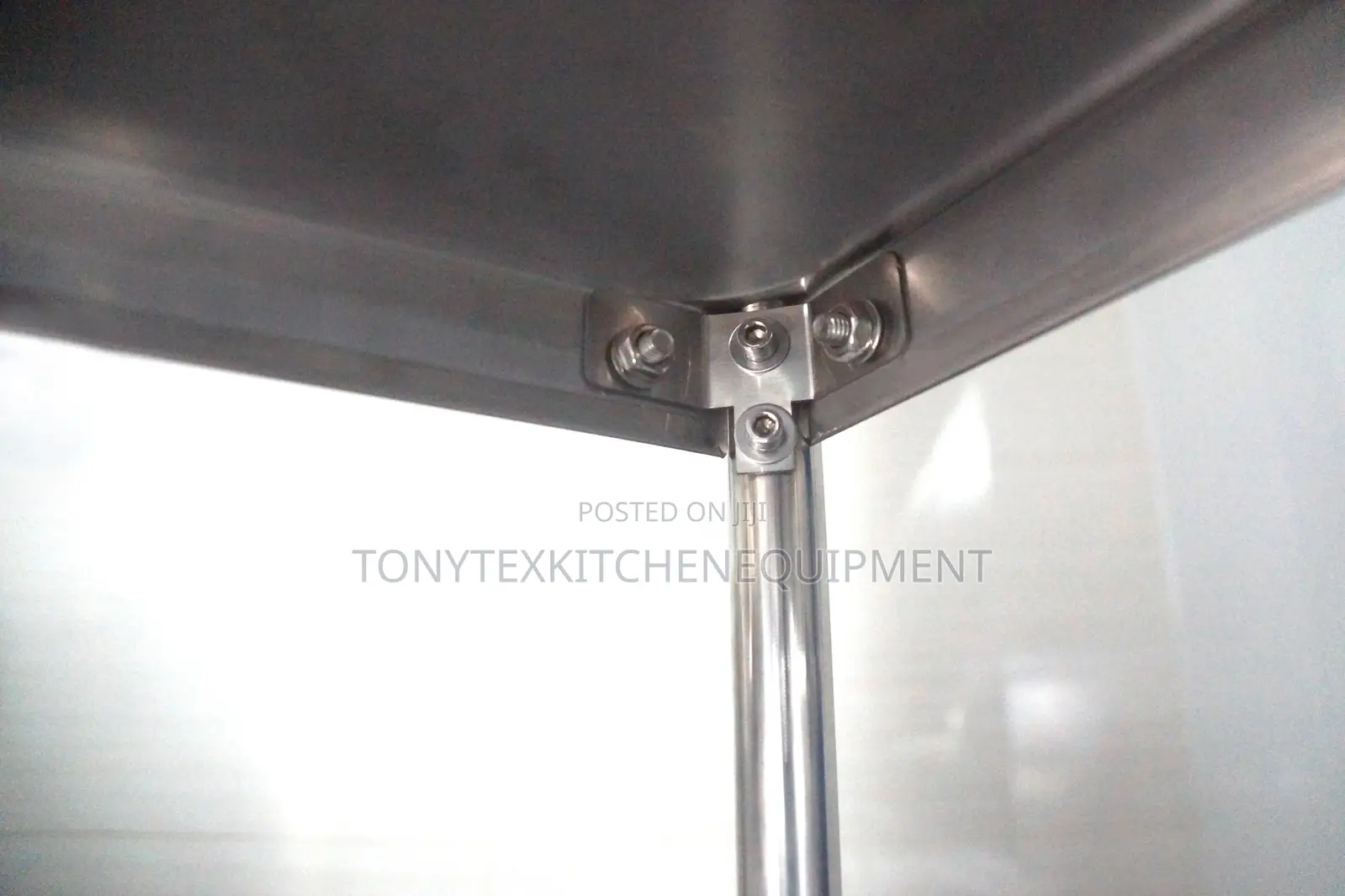 3 Step Stainless Steel Service Trolley