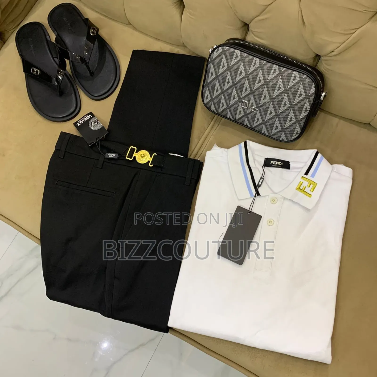 Original Fendi Polo Shirts Available in Store