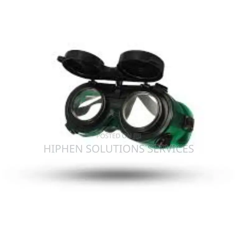 Green Flexible Welding Safety Goggles