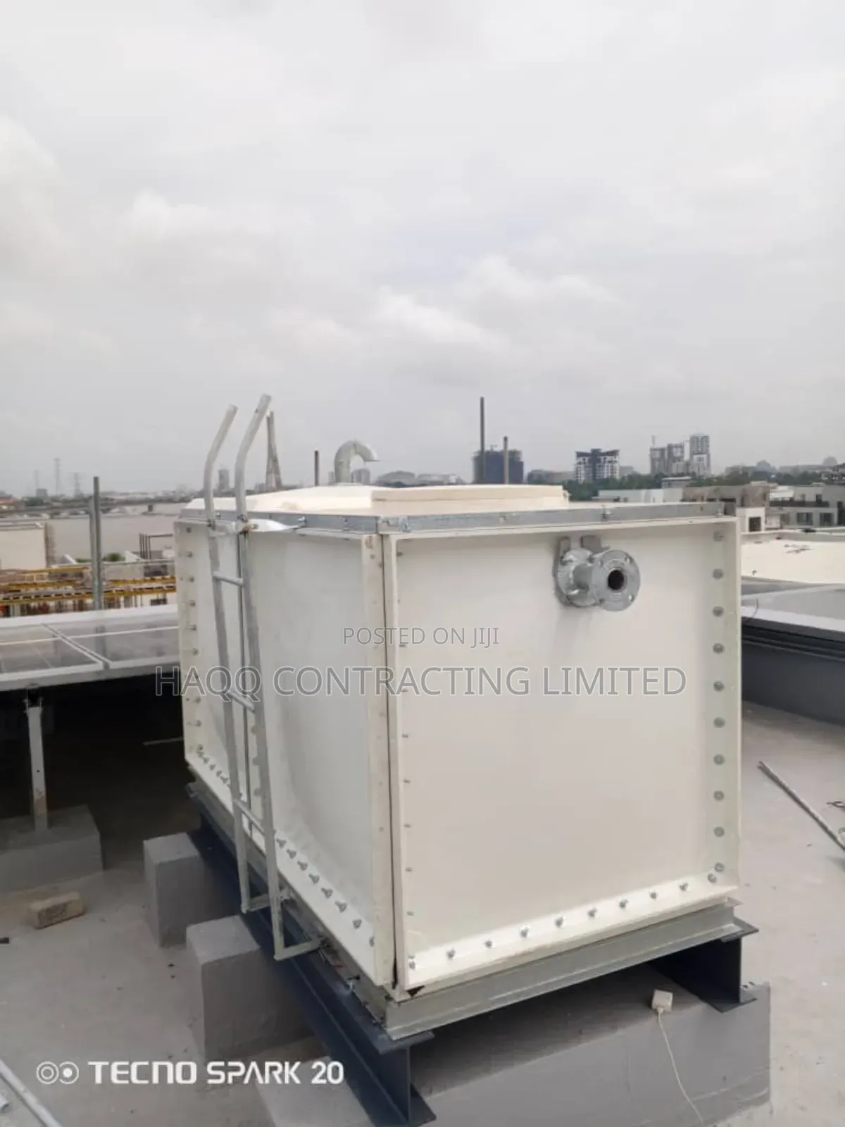 Fibreglass Water Tank Construction