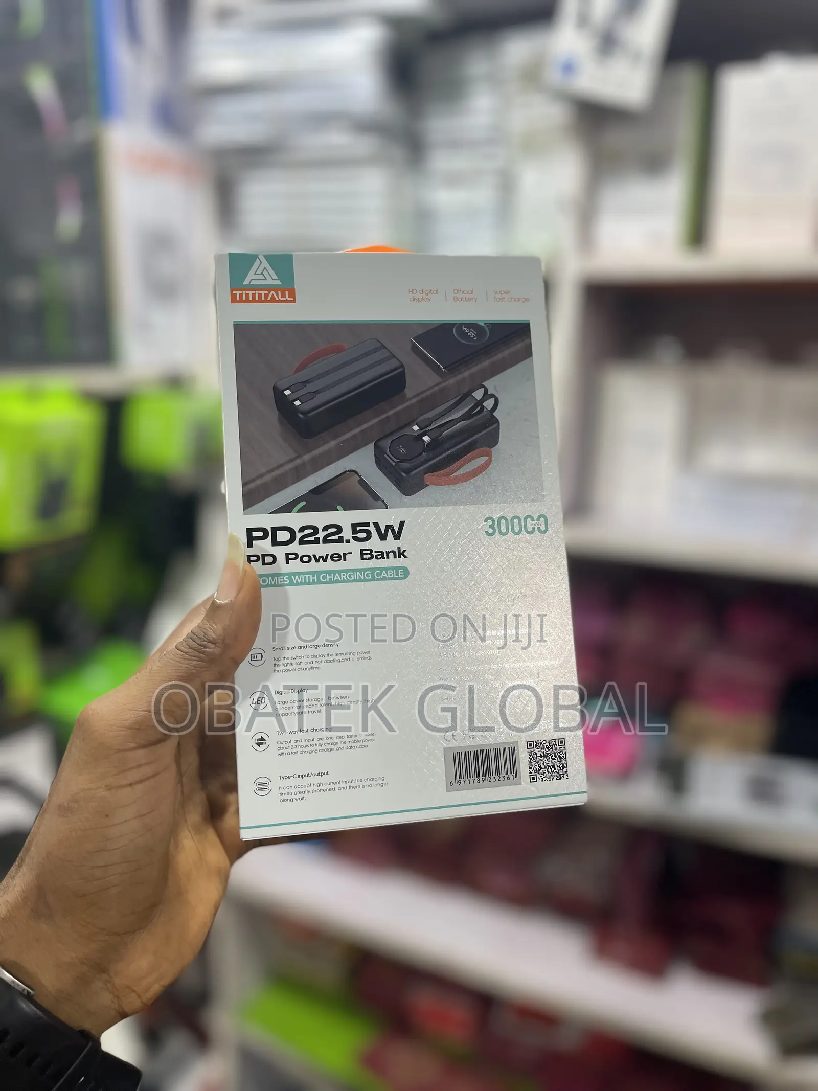 Tititall 30000mah Super Fast Charging Powerbank