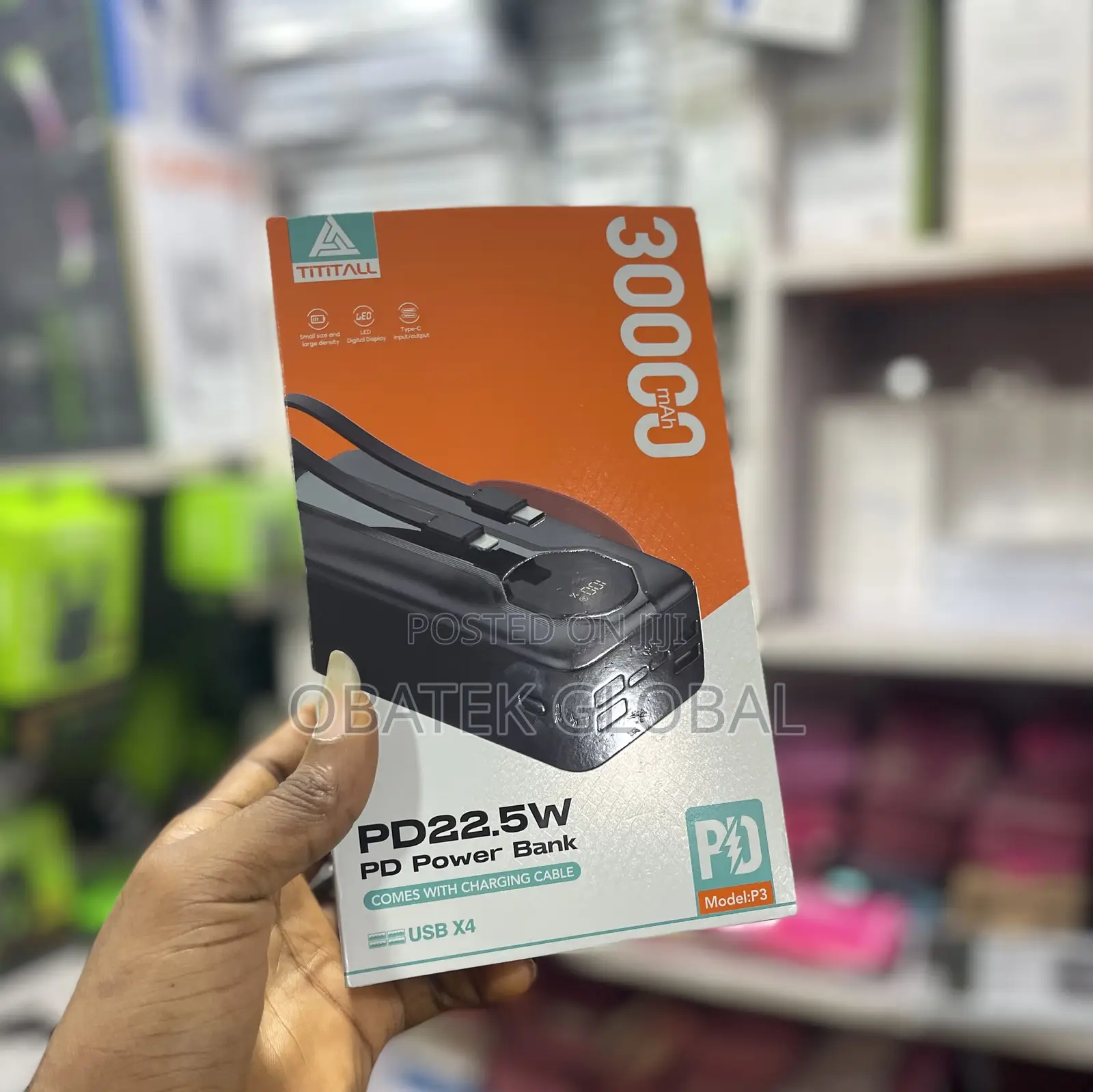 Tititall 30000mah Super Fast Charging Powerbank