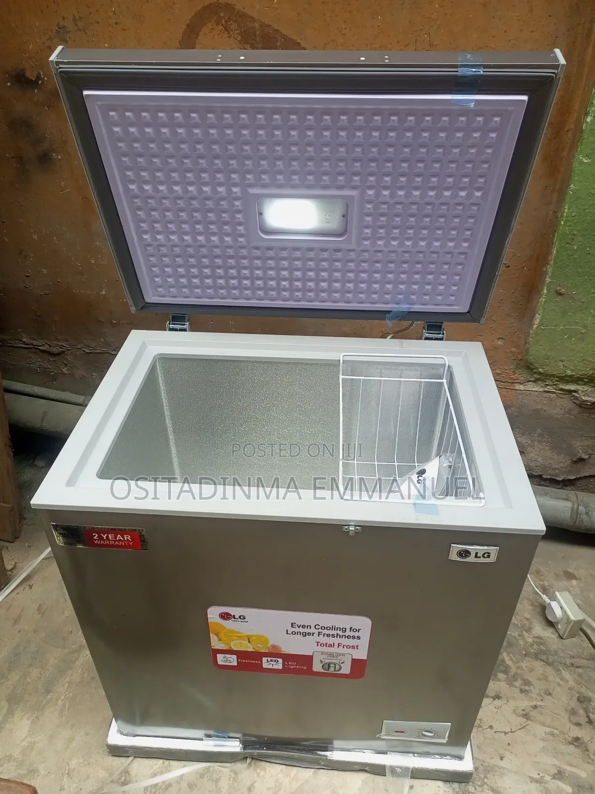 LG Freezer Model 250