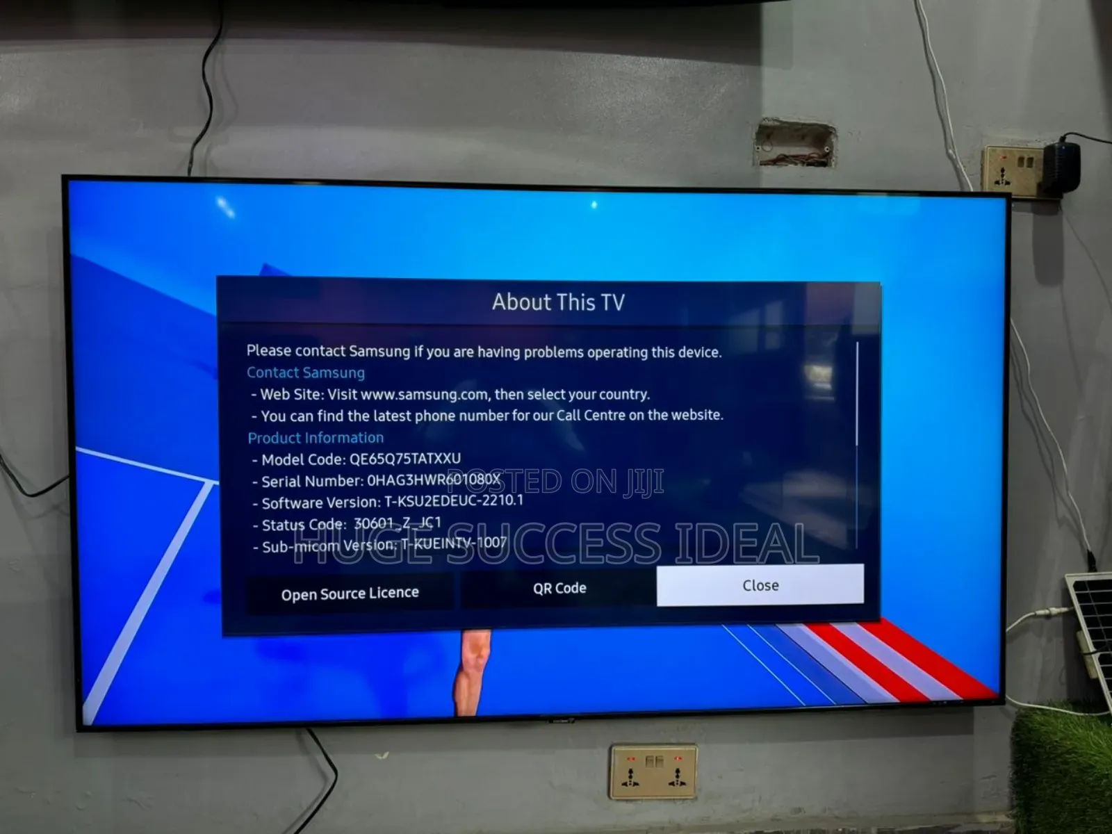 Samsung 65"Inches Q75t Series Smart Ultra Hd Hdr Qled Tv