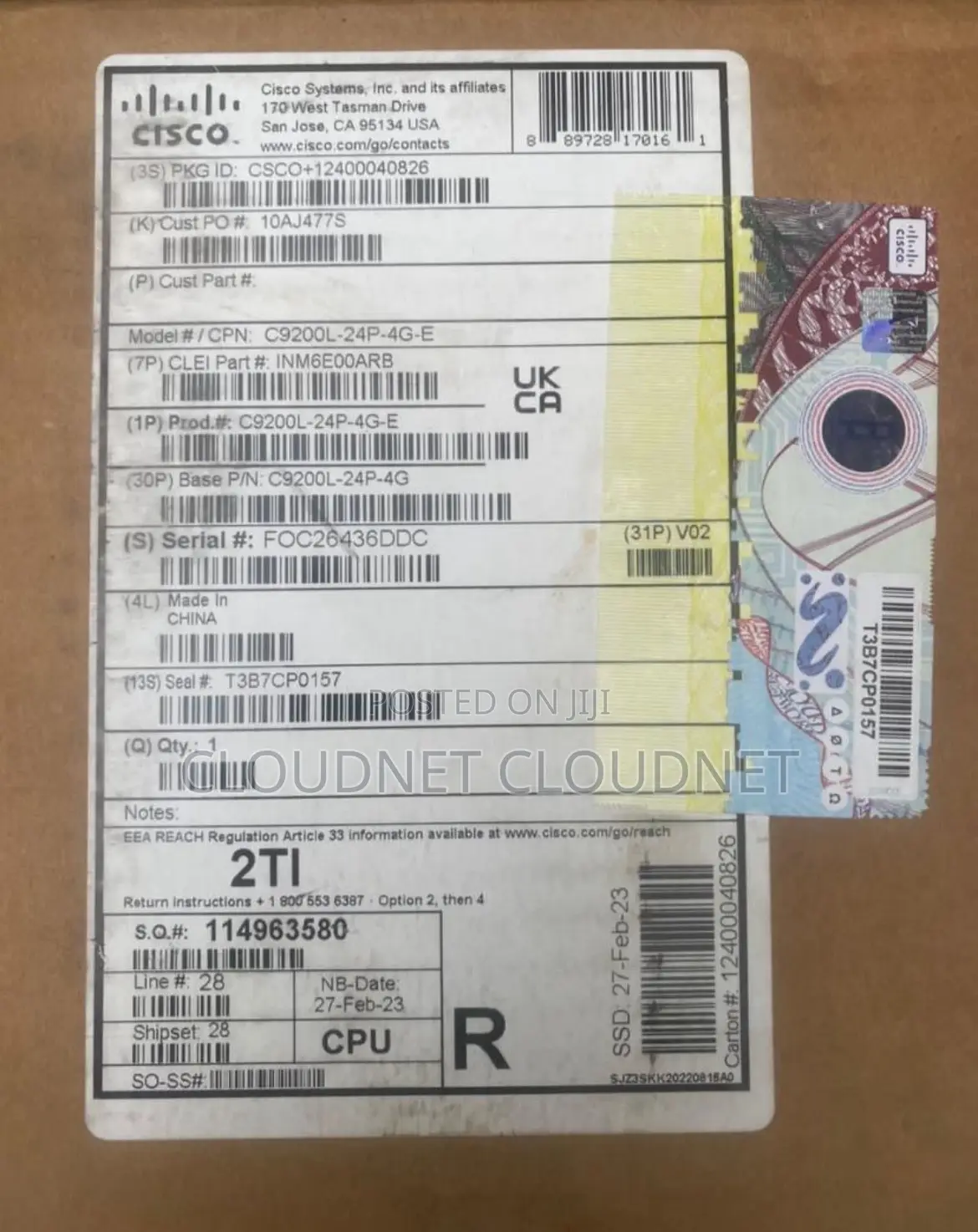 Cisco C9200l-24p-4g