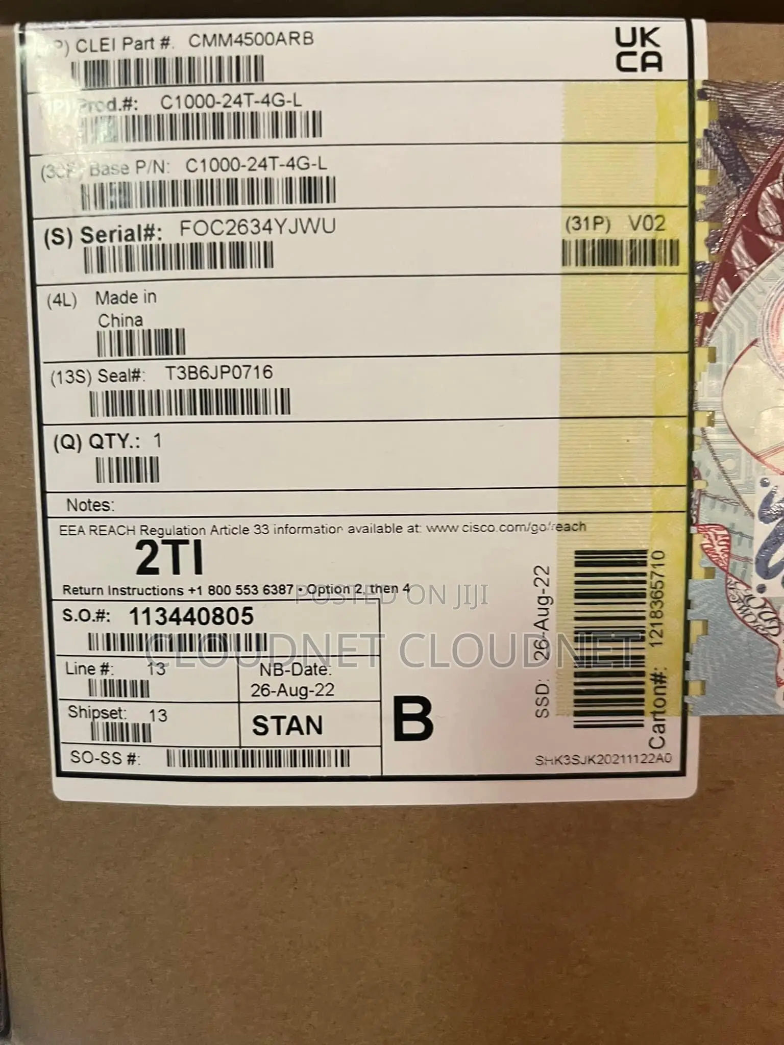 Cisco C1000-24t-4g-L
