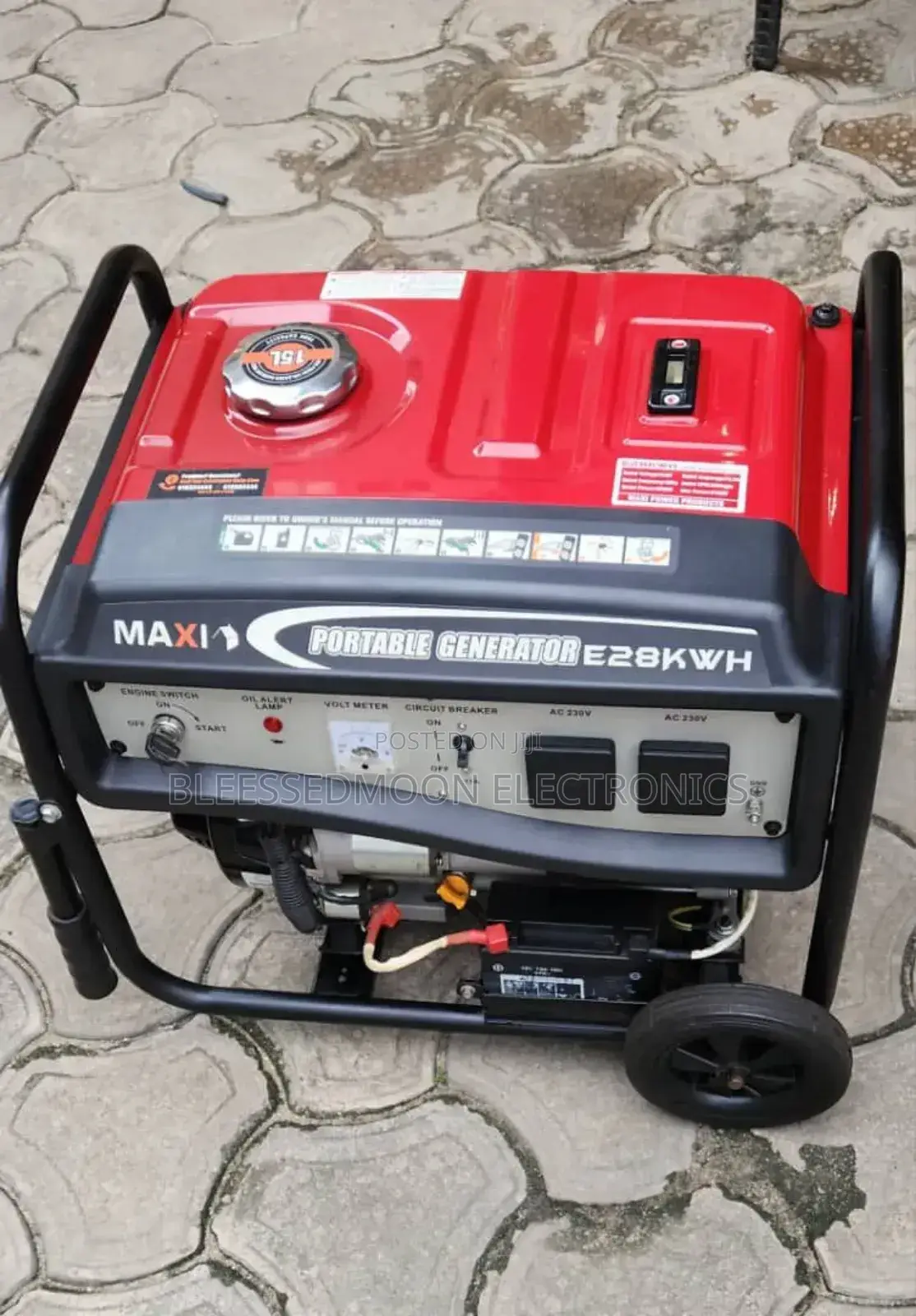 MAXI Full Cooper Coil Wire Generator 4kva 3 Years Warranty