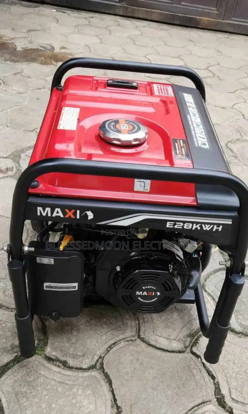 MAXI Full Cooper Coil Wire Generator 4kva 3 Years Warranty