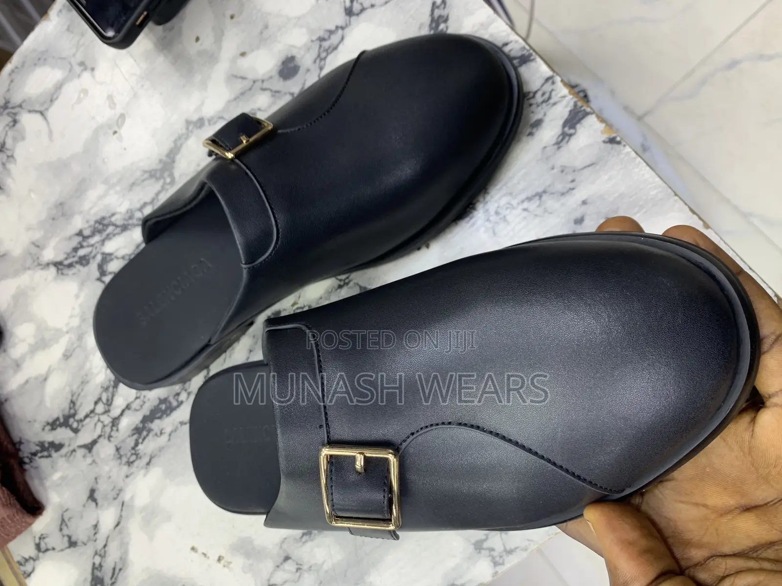 Luxury Versace X Pedro Half Shoe