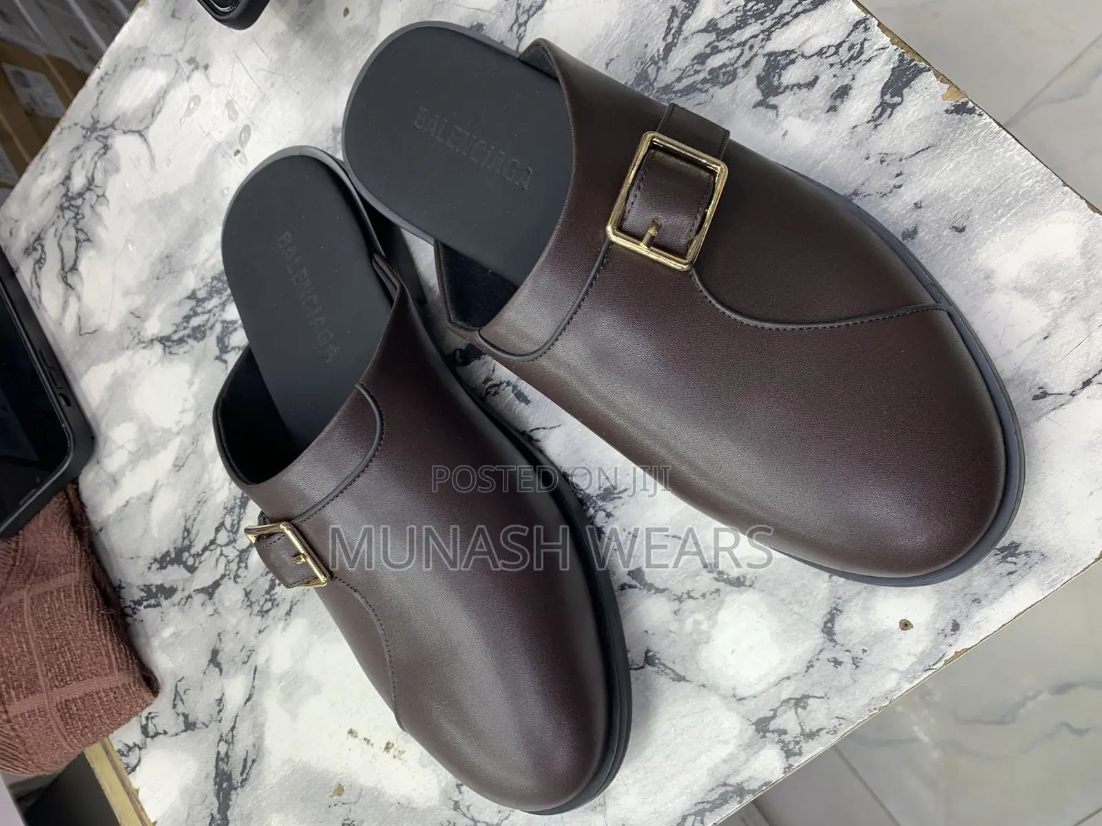 Luxury Versace X Pedro Half Shoe