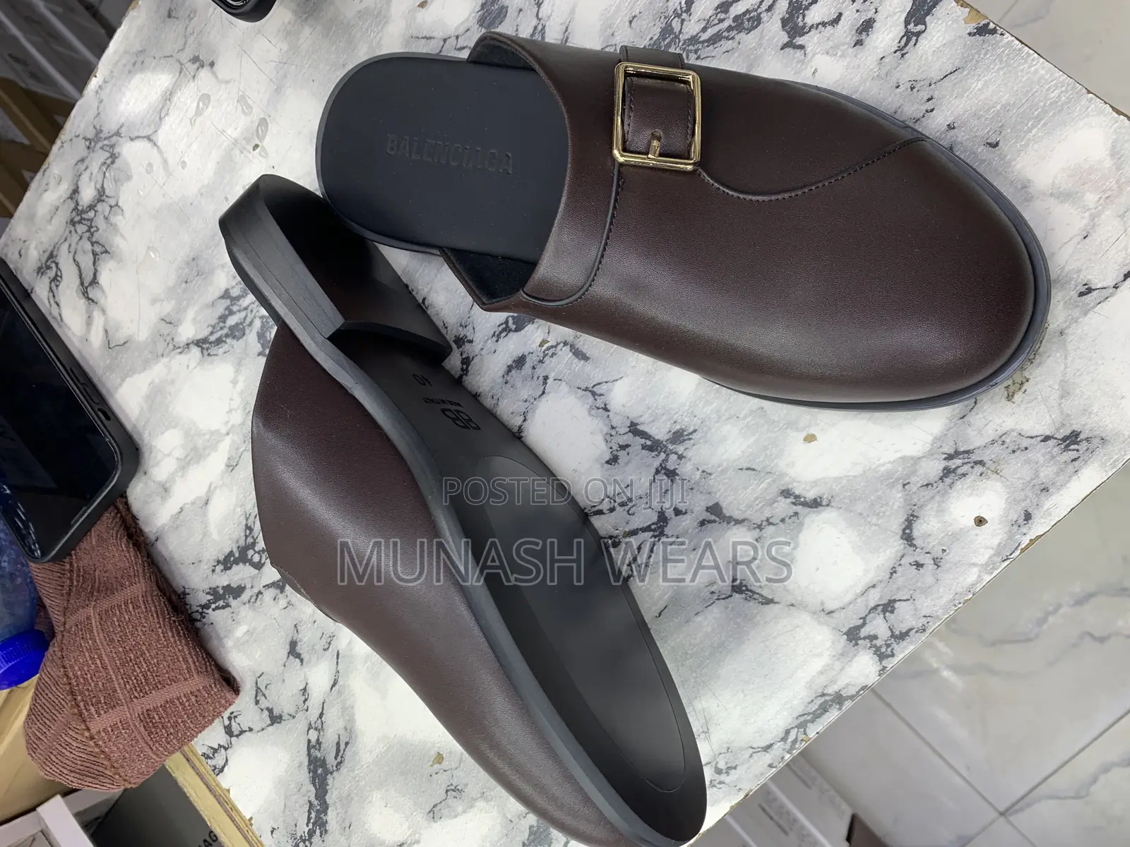 Luxury Versace X Pedro Half Shoe