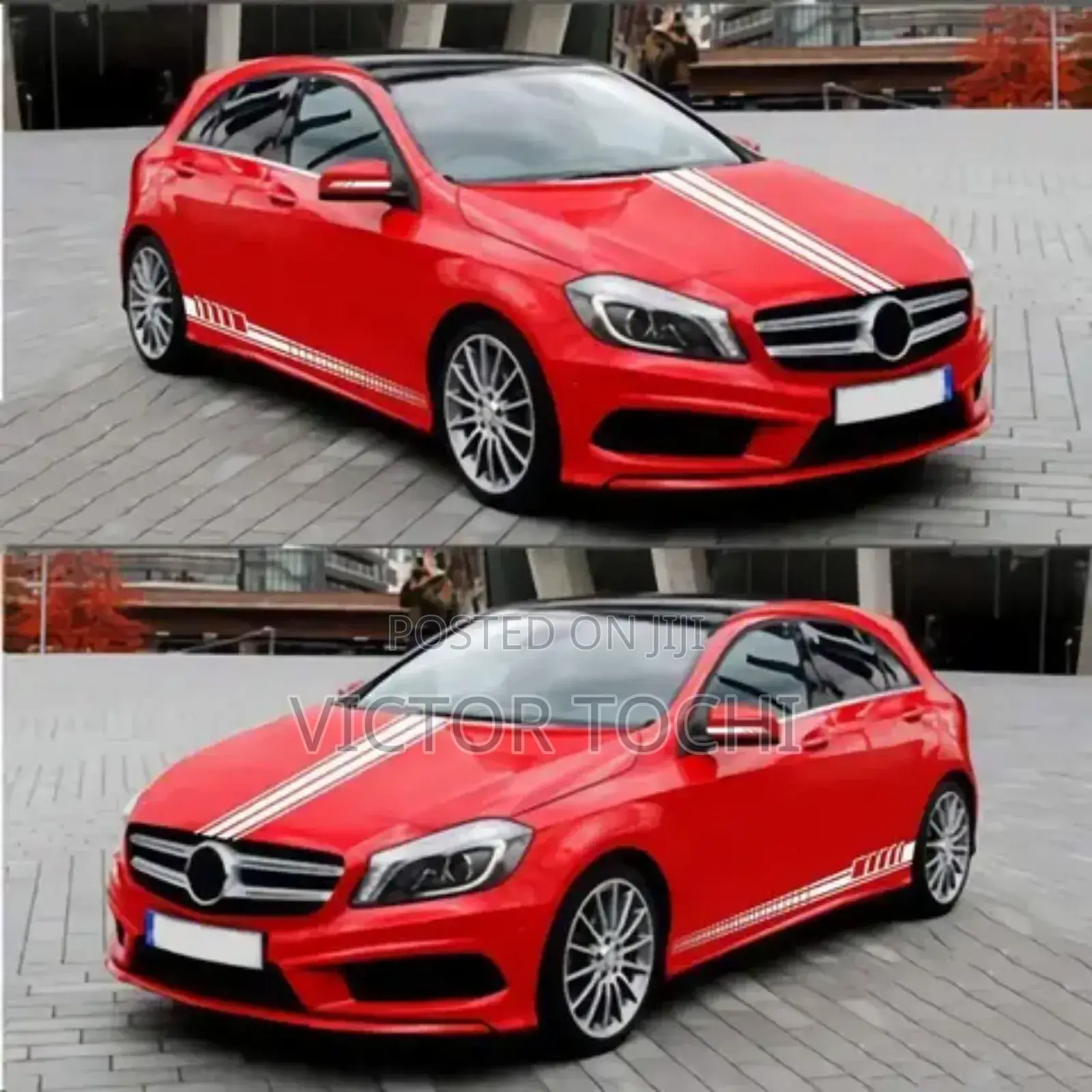 Universal Car Side Racing Stripe Sticker