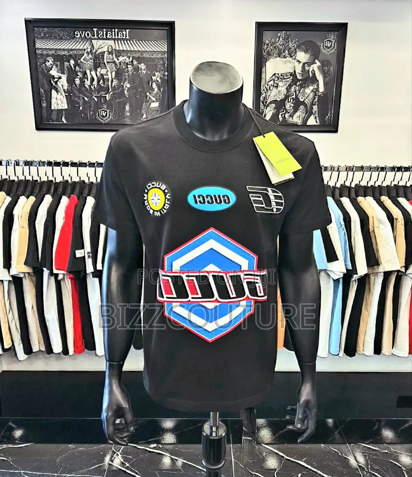 Original Gucci T-Shirts Available in Store