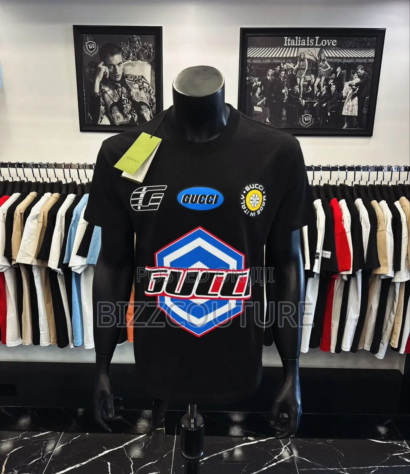 Original Gucci T-Shirts Available in Store