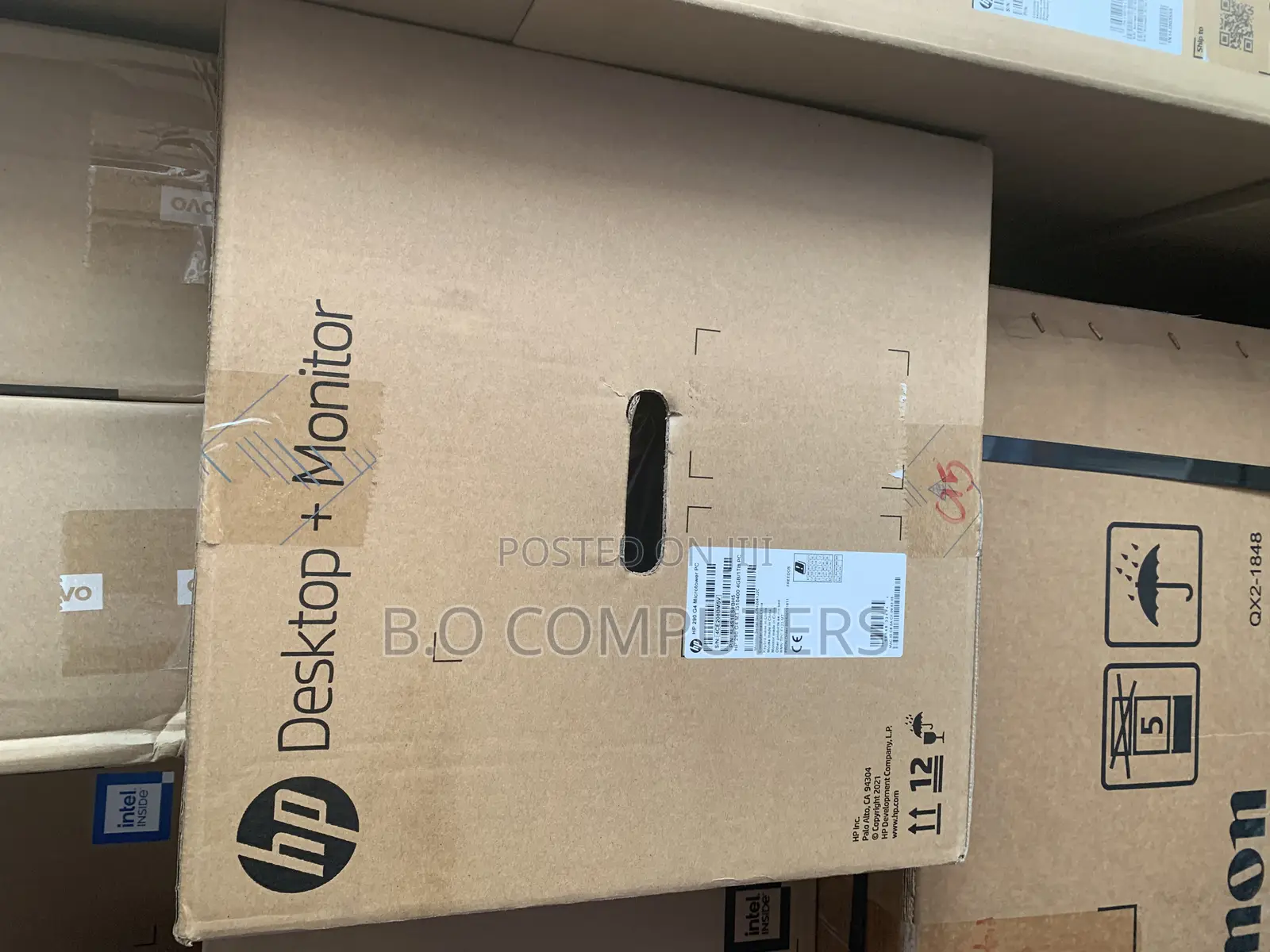 New Desktop Computer HP Slimline 290 4GB Intel Pentium HDD 500GB