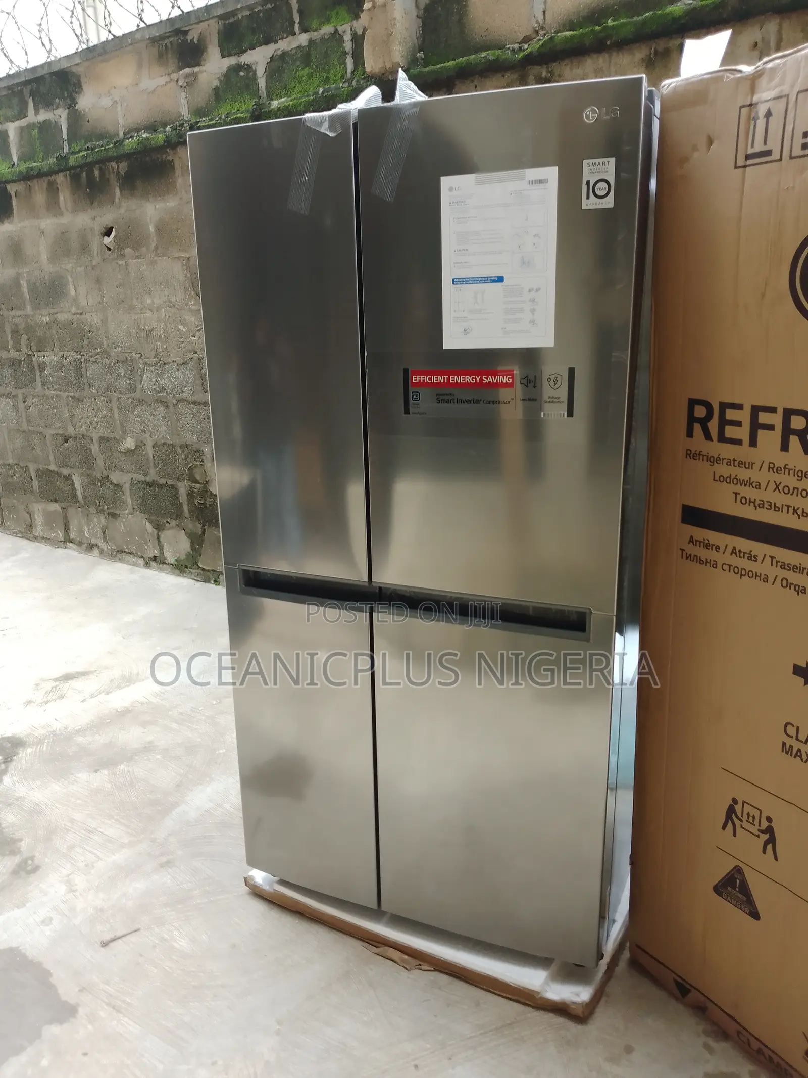 Standard 688L LG Double Door Top Mount Refrigerator