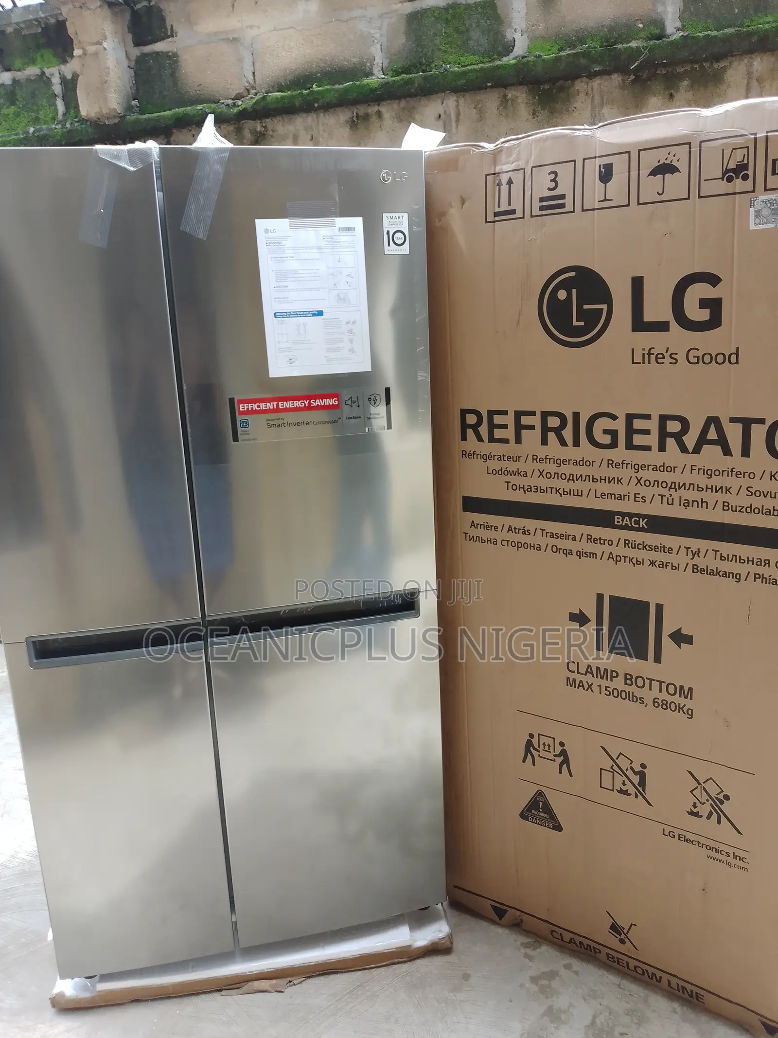 Best Quality 688L LG Double-Door-Top Mount Refrigerator