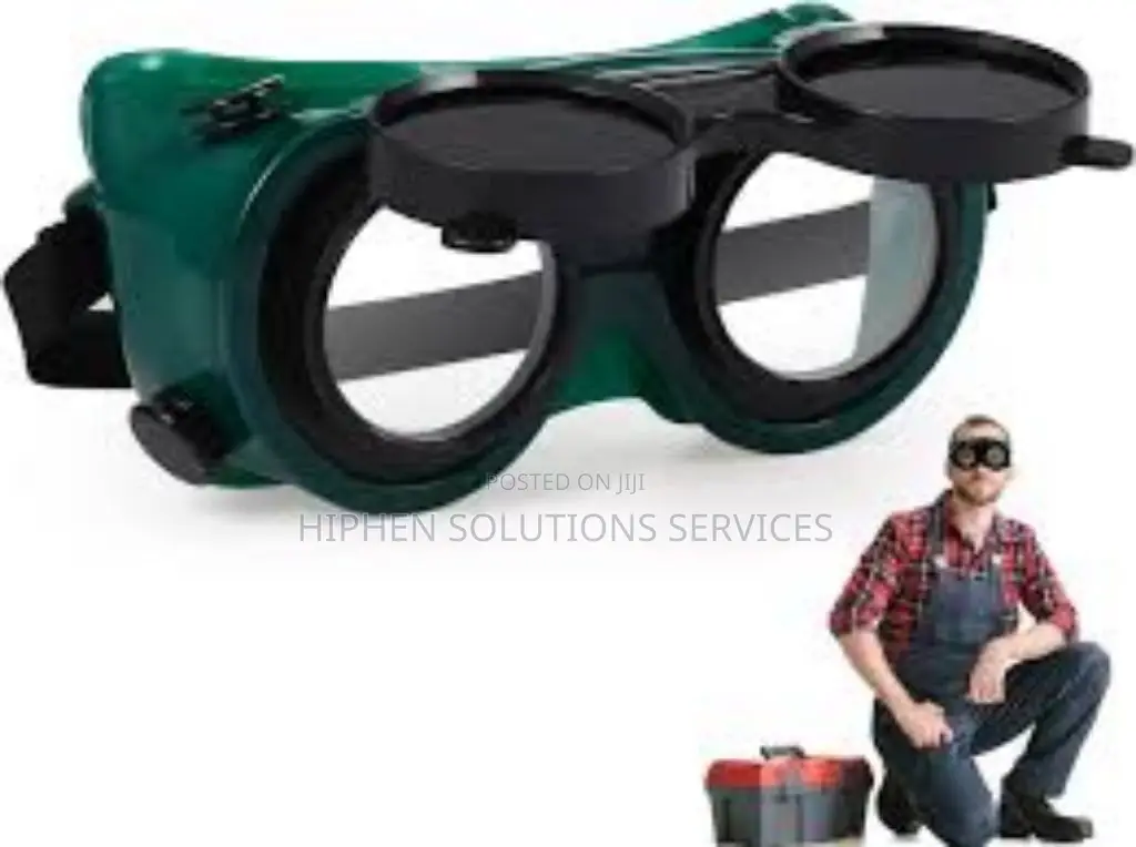 Industrial Welding Eye Protection Flip-up Goggle