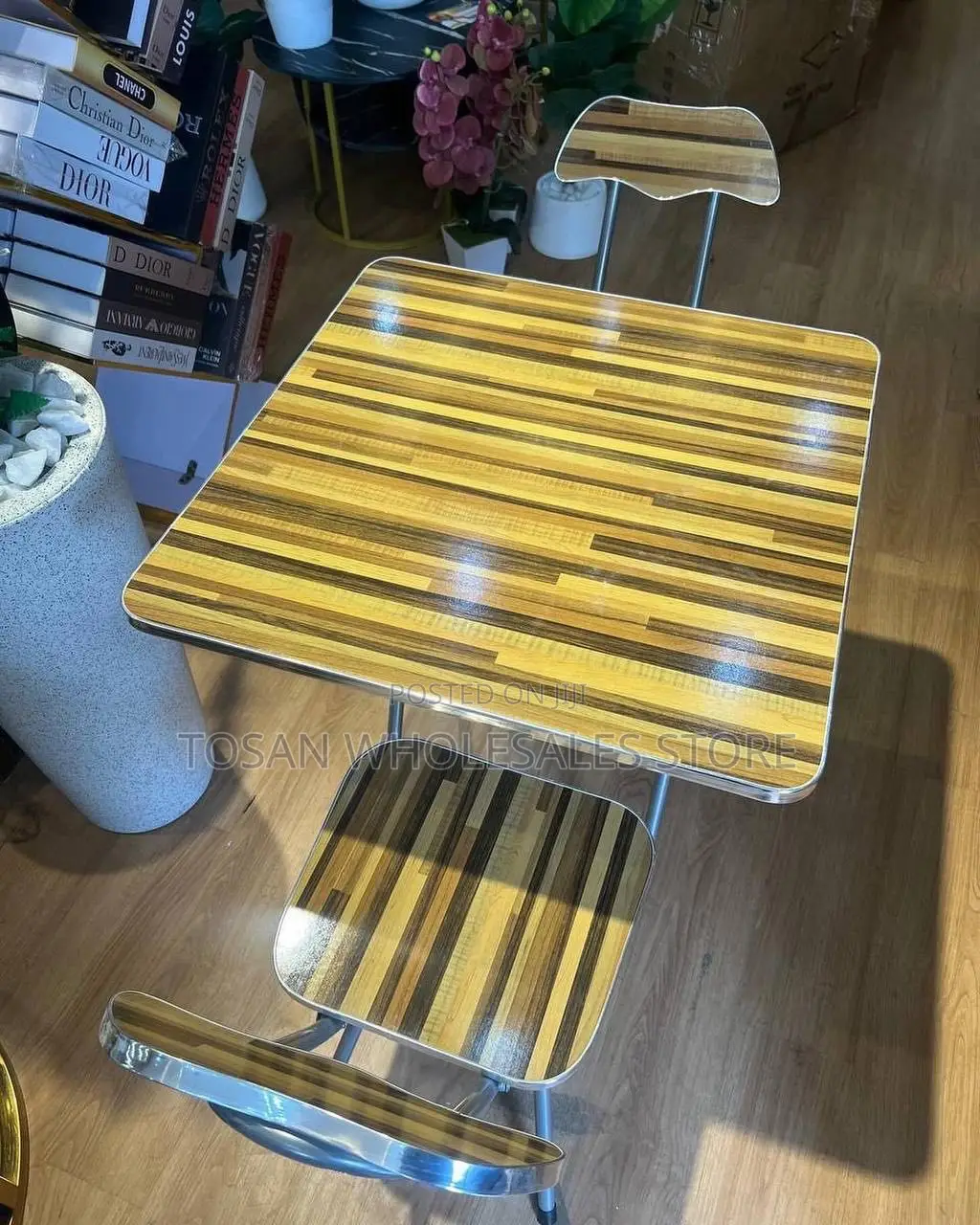 Foldable Table Chair Set