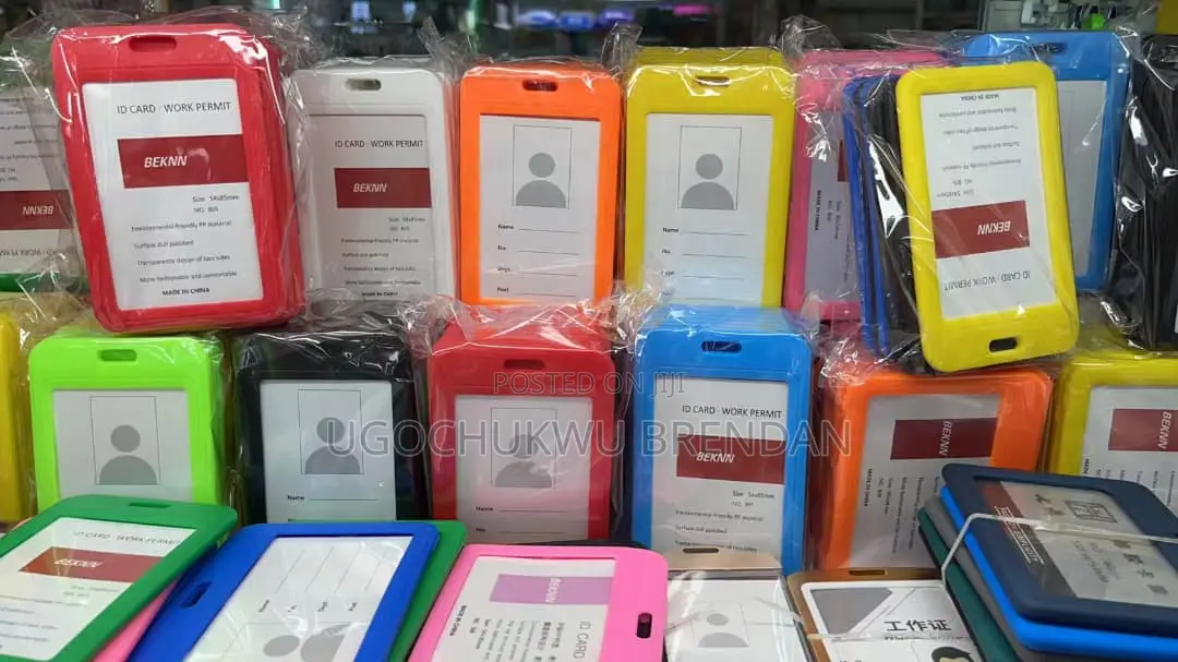 Plastic Id Card Holder