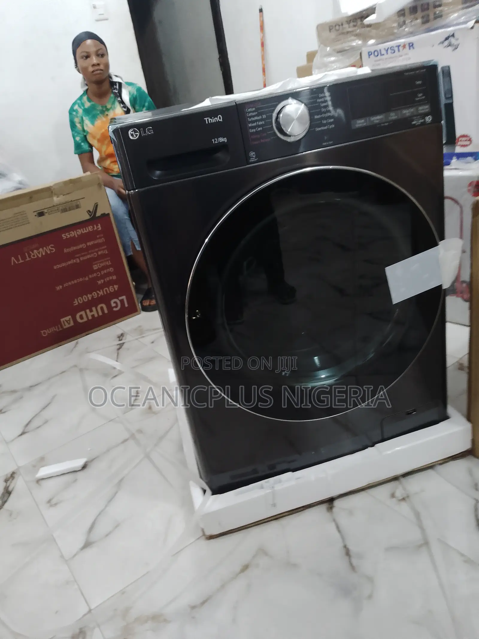 New Qualiyty 12kg -Lg- Wash and Dry Washing Machine