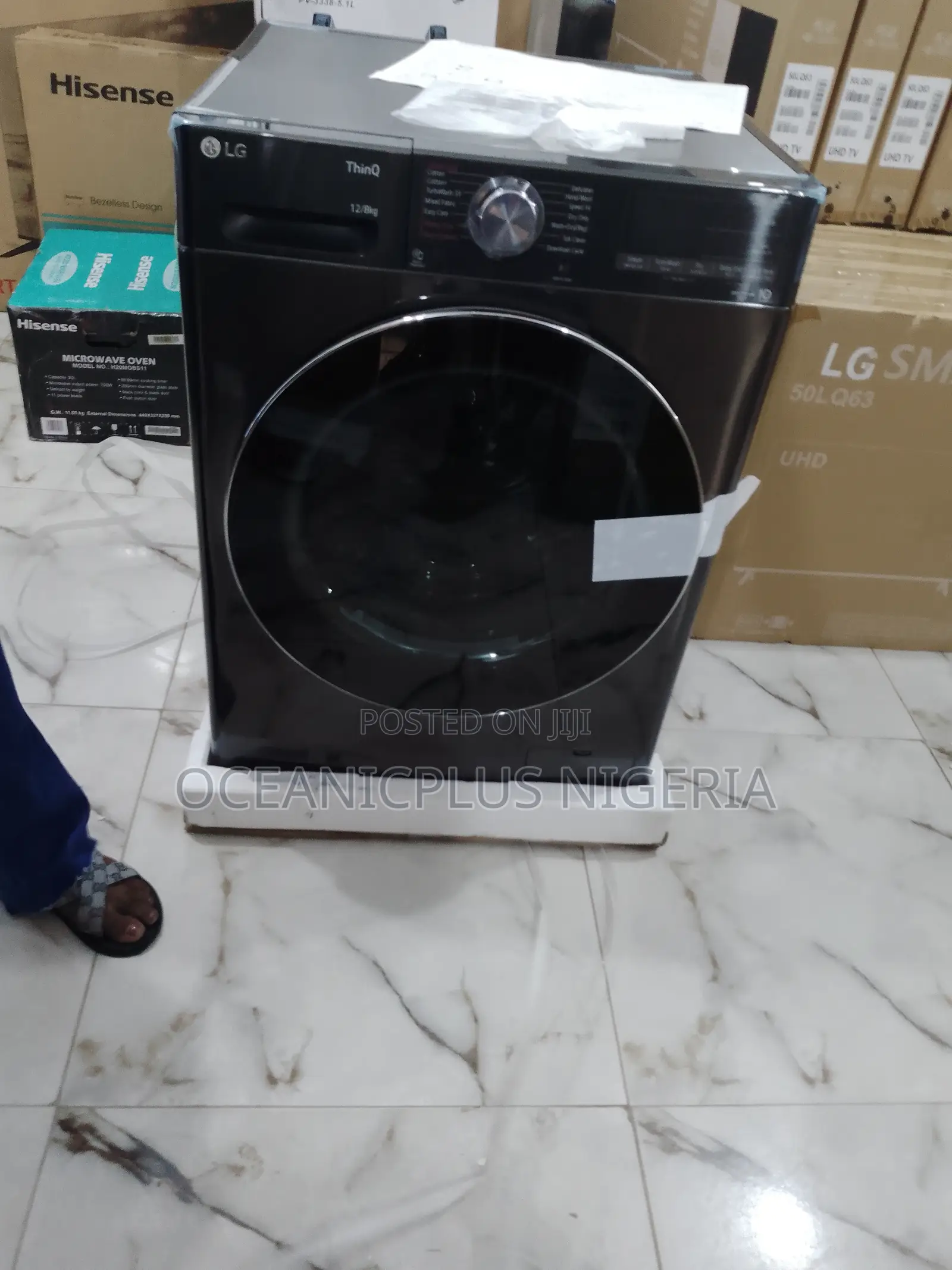 Current Best 12kg-Lg-Wash and Dry Washing Machine