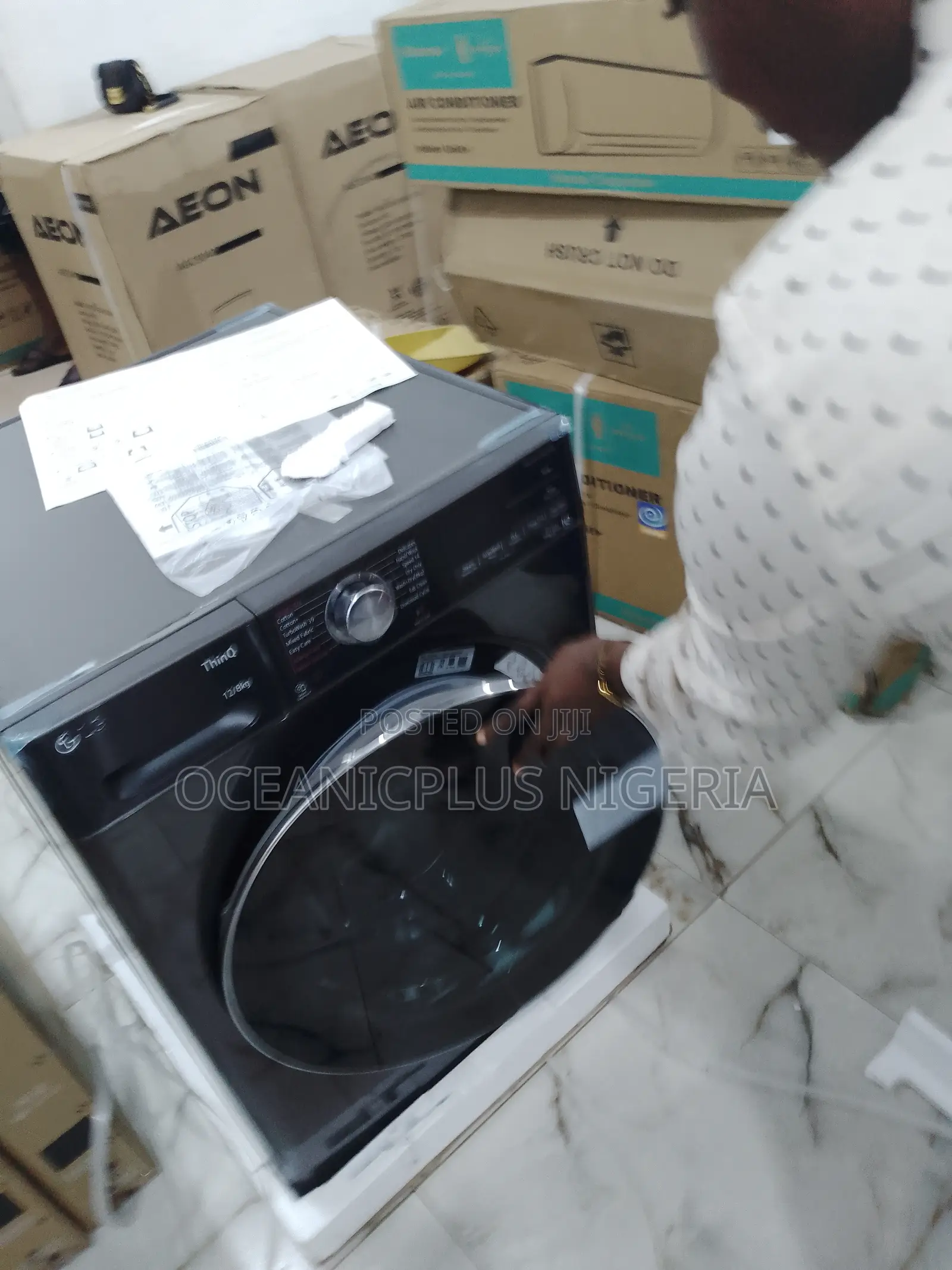 Fair Priced [12kg] Quality Lg-Wash and Dry-Washing Machine
