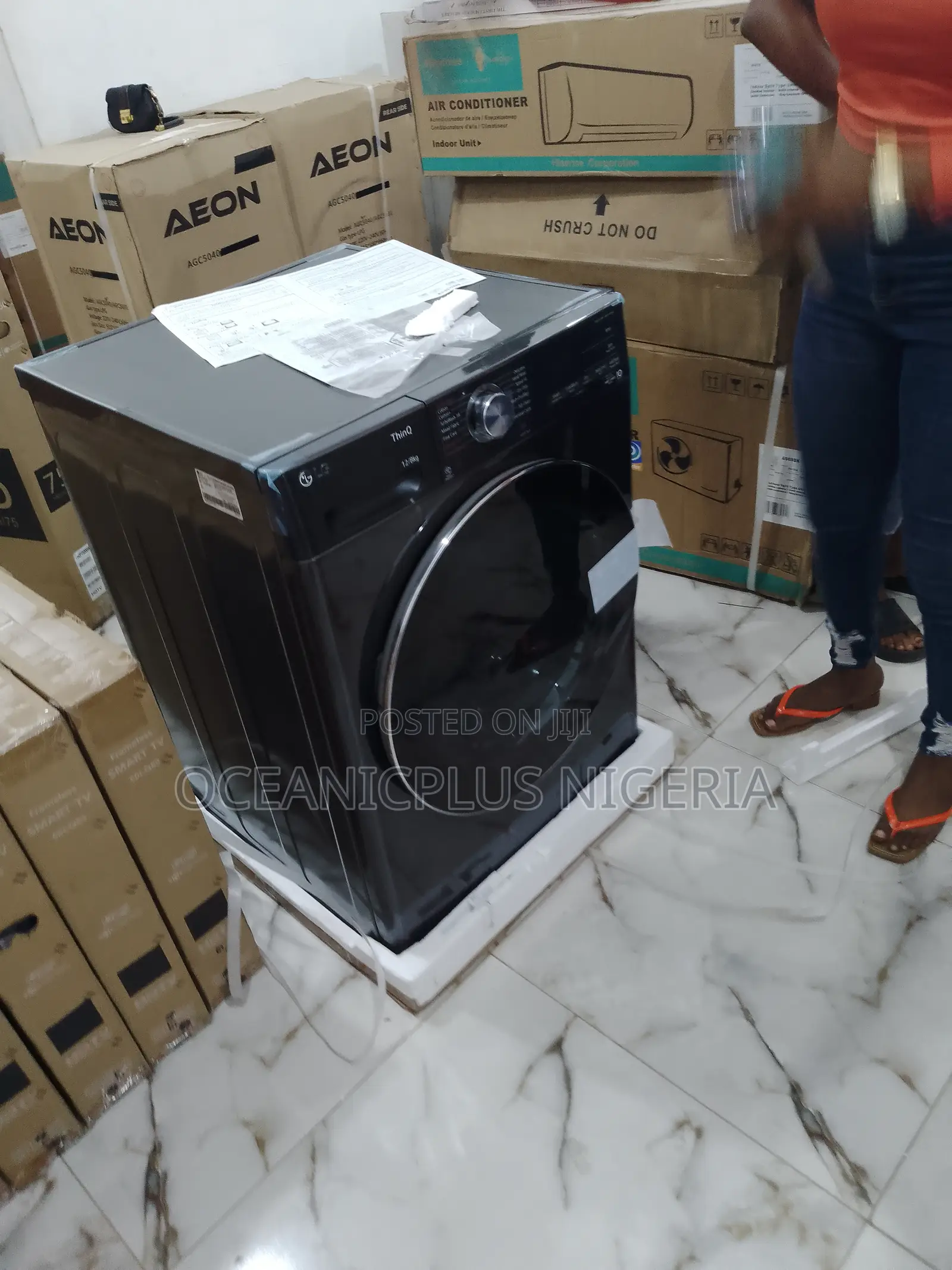 Portable 12kg -2in1-Lg- Wash and Dry-Washing Machine