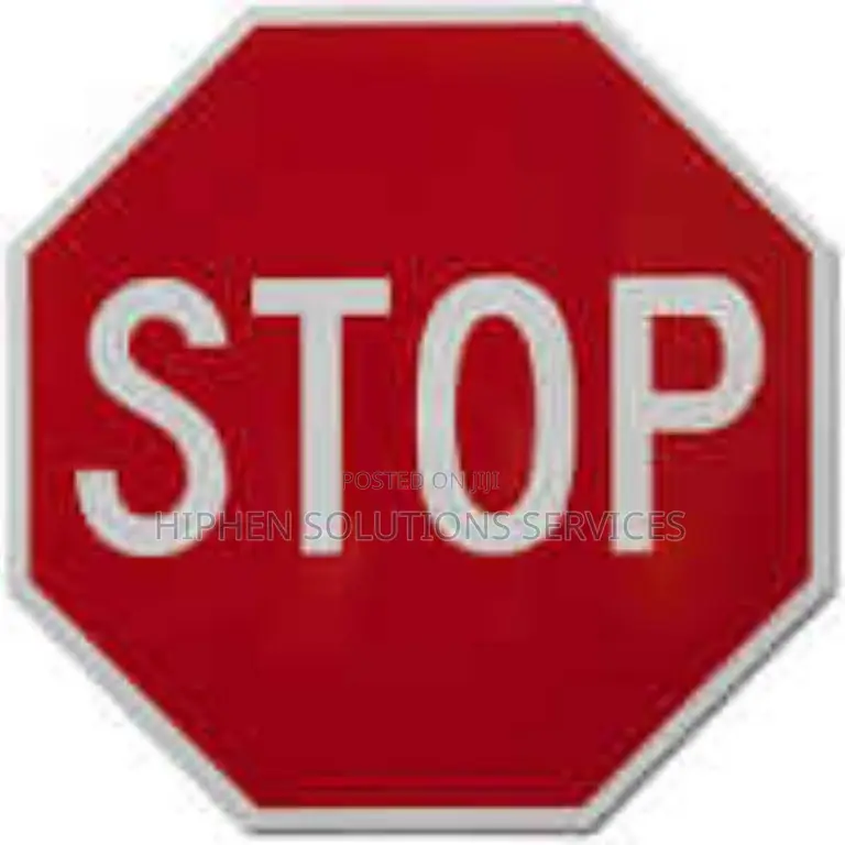 Safety Awareness Stop Sign