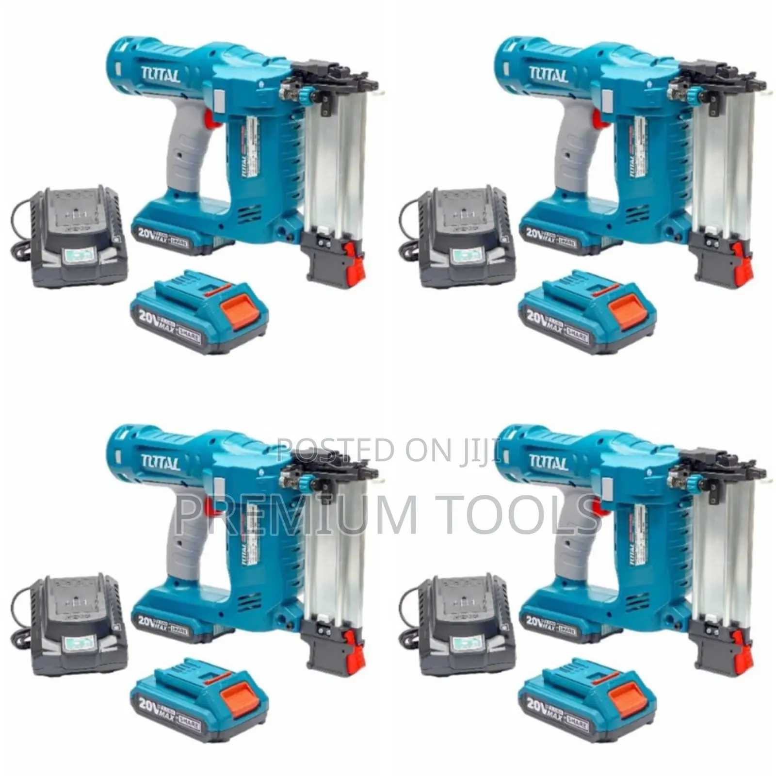 Total Lithium-Ion Cordless Brad Nailer Kit