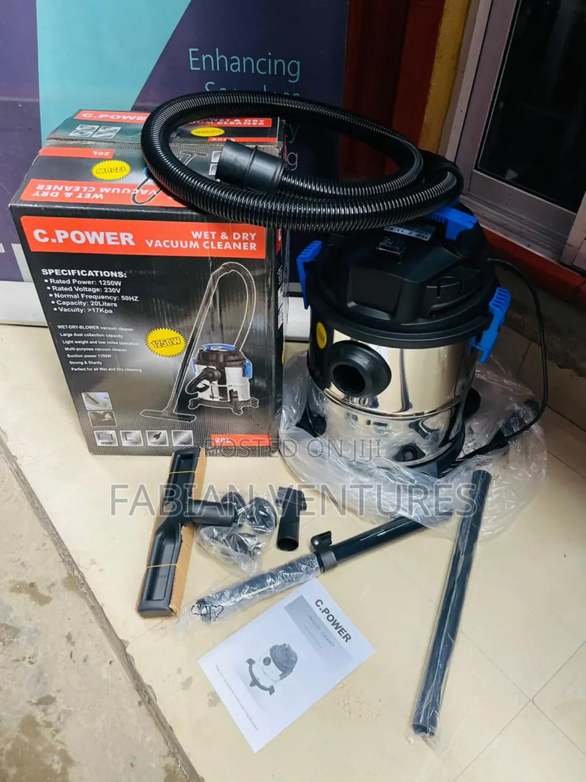 Wet and Dry Vacuum Cleaner C=Power 20L