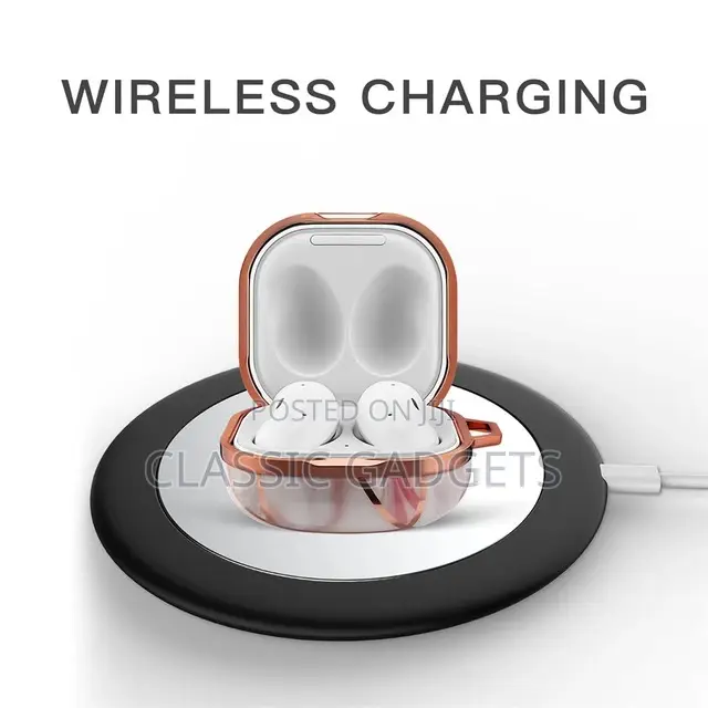 Electroplated Marble Pattern Case for Galaxy Buds 2 Pro