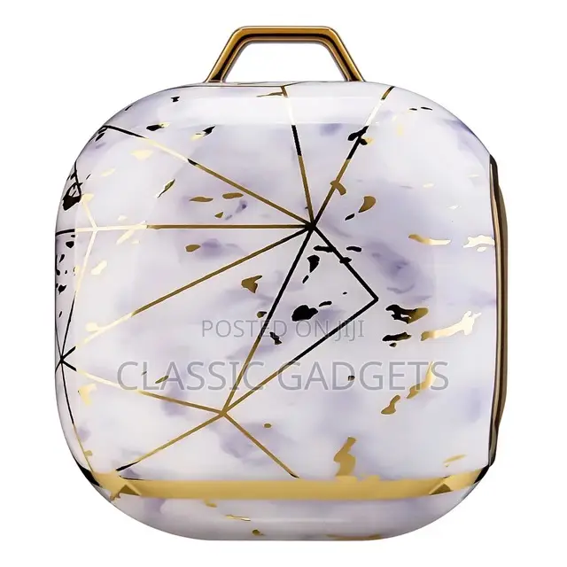 Electroplated Marble Pattern Case for Galaxy Buds 2 Pro