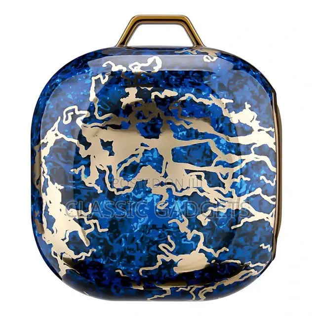 Electroplated Marble Pattern Case for Galaxy Buds 2 Pro