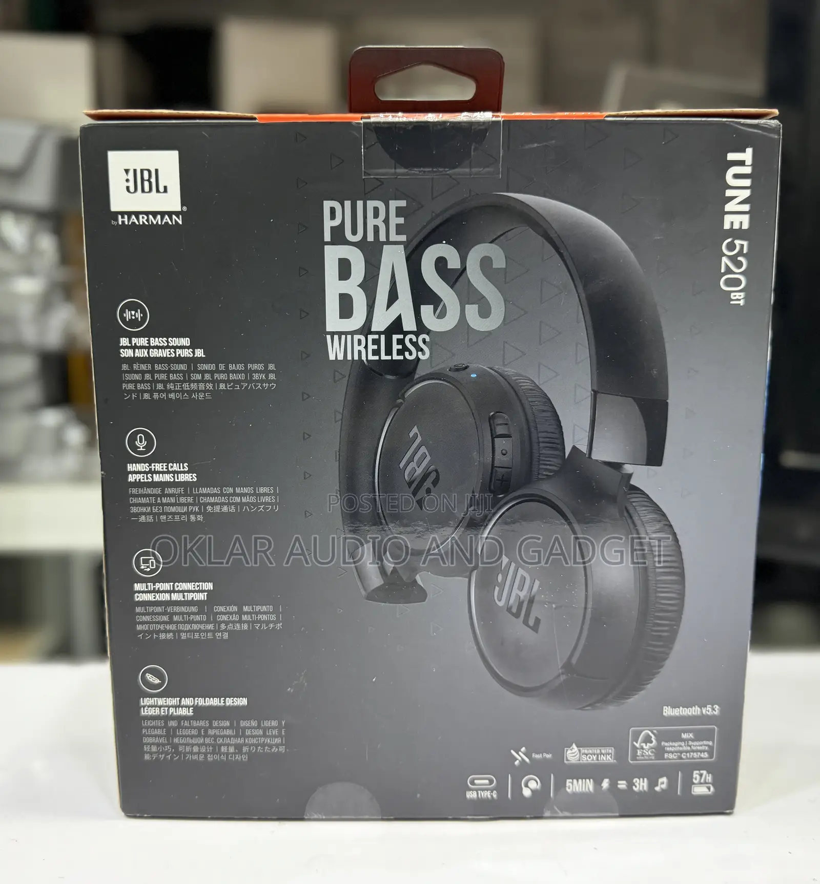 JBL Tune 520bt Bluetooth Speaker