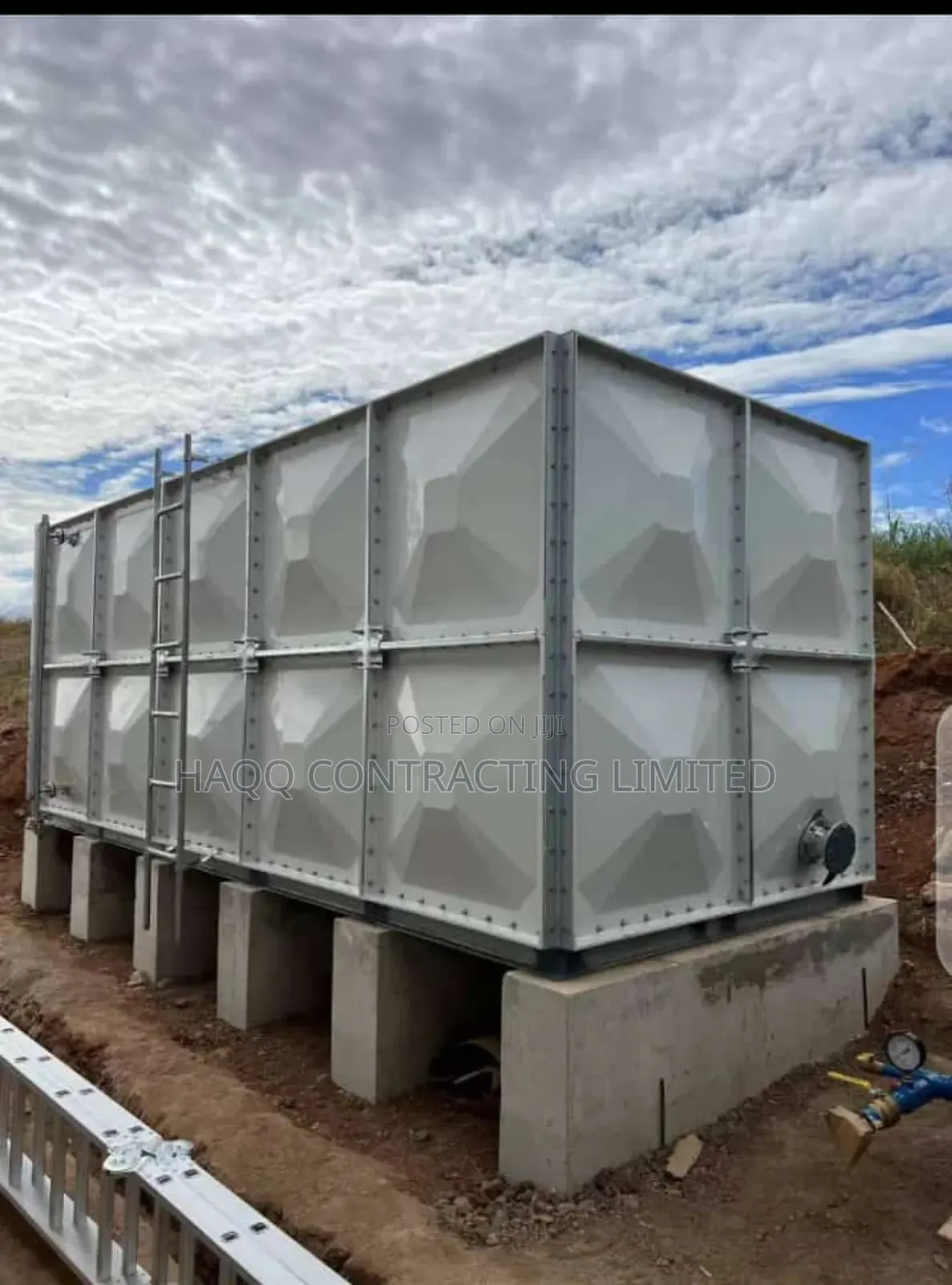 Water Storage Tank And Scaffold Construction FRP/GRP Tanks