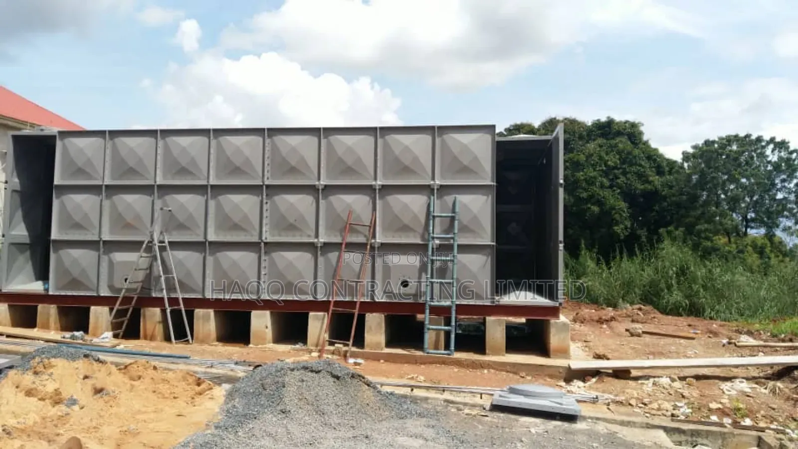 Fibreglass FRP/GRP Water Tank Fabrication
