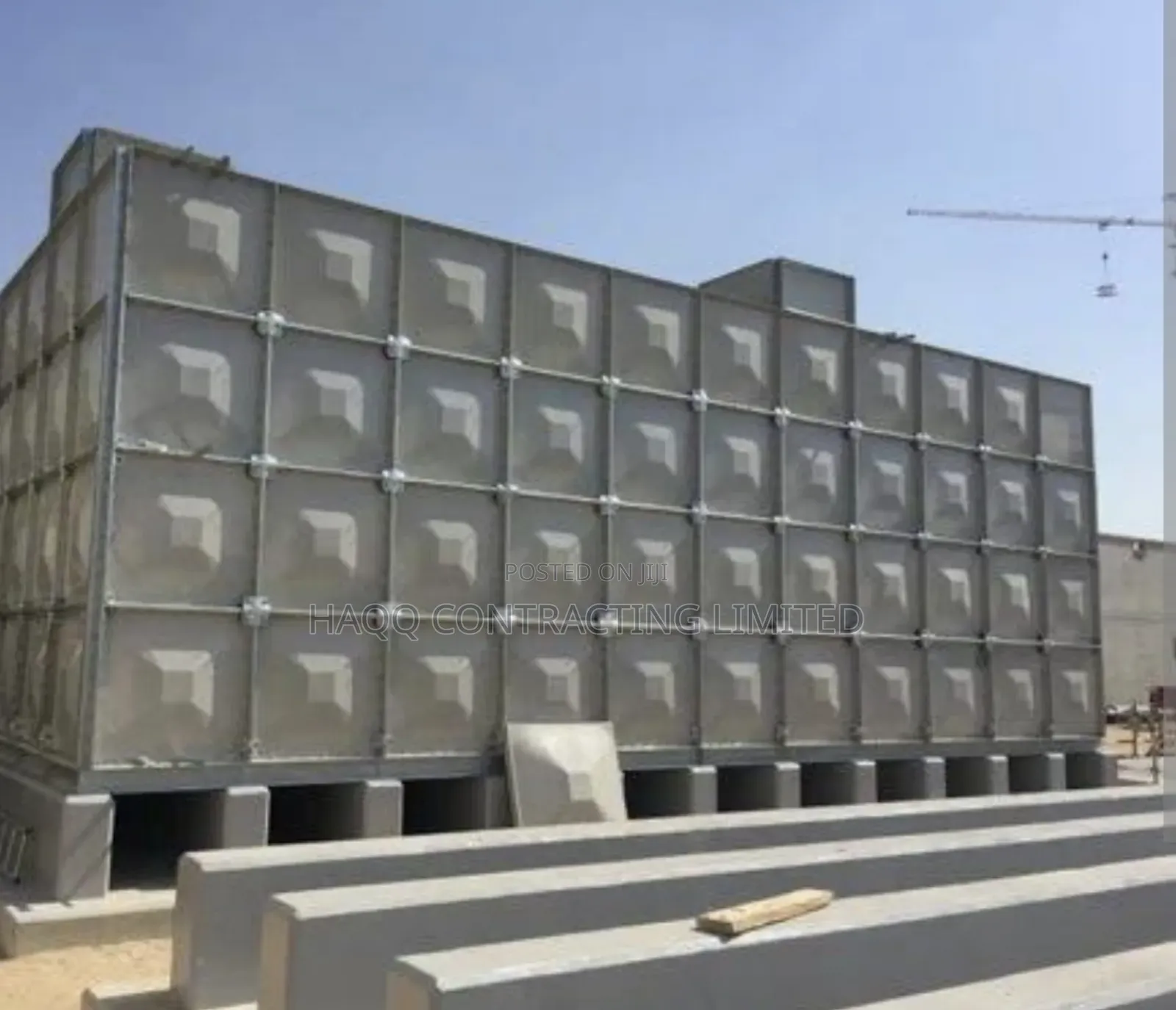 GRP Water Tank Fabrication Expert in Lagos