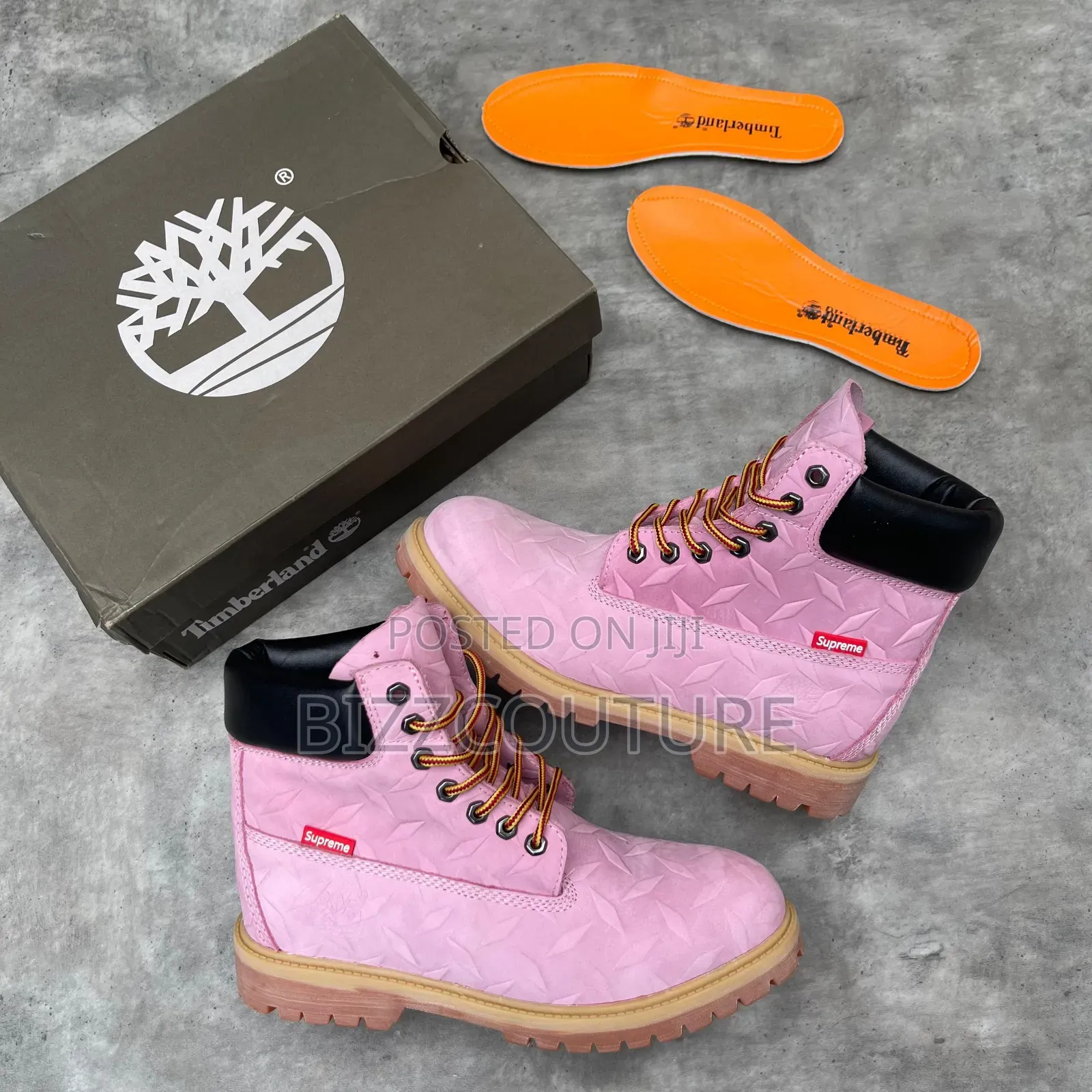 Original SUPREME X TIMBERLAND PREMIUM 6inch Waterproof Boots