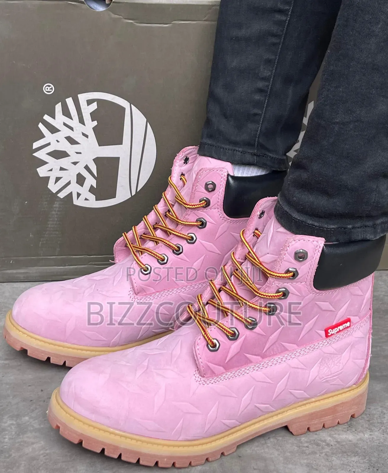 Original Supreme X Timberland Premium 6inch Waterproof Boots
