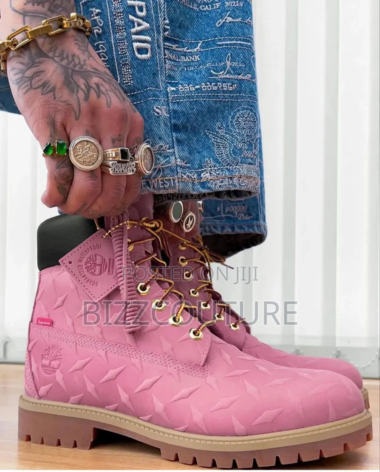 Original Supreme X Timberland Premium 6inch Waterproof Boots