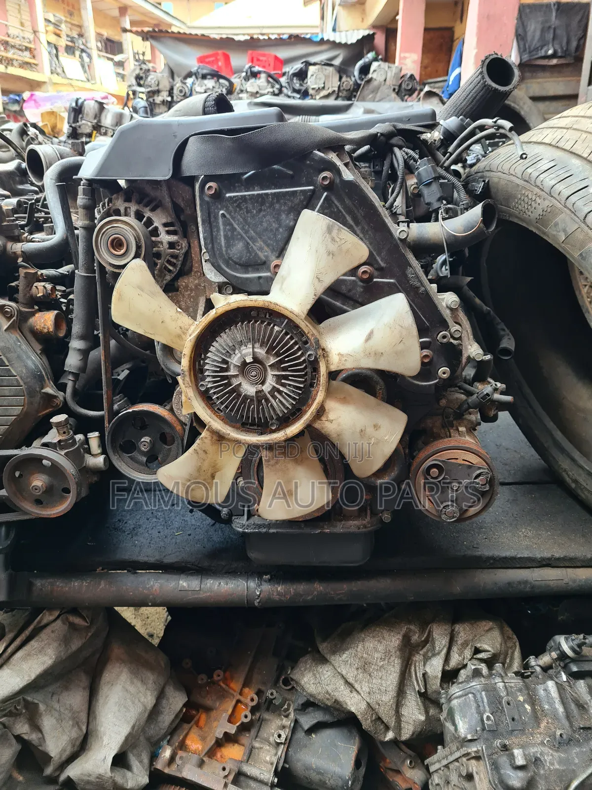 Hyundai Santa Diesel Engine