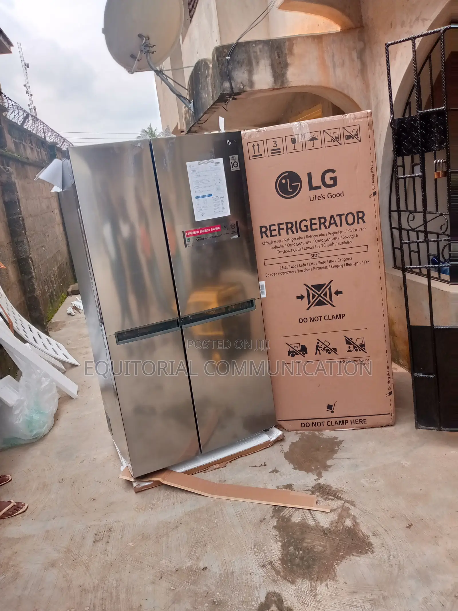 LG Gcb257jlyl Side by Side Refrigerator 