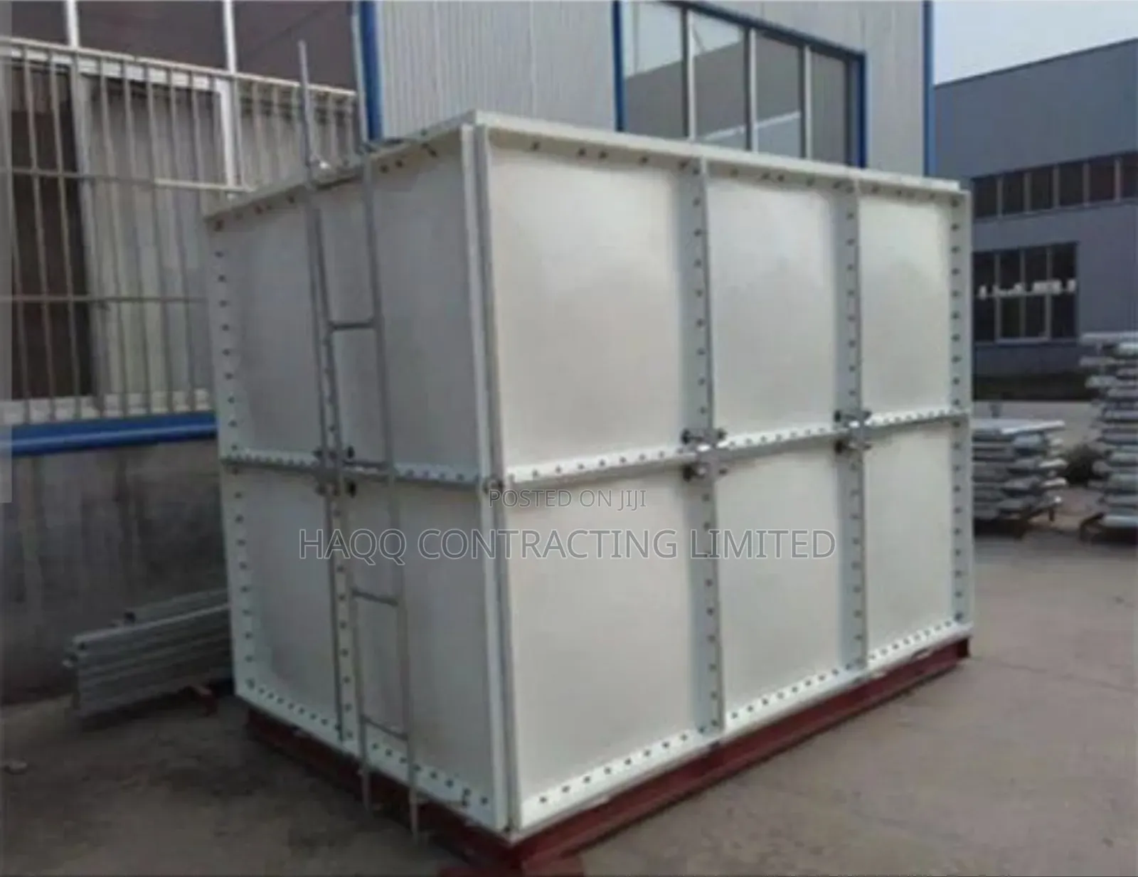 10,000 Litres FRP/GRP Fibreglass Water Tank Construction