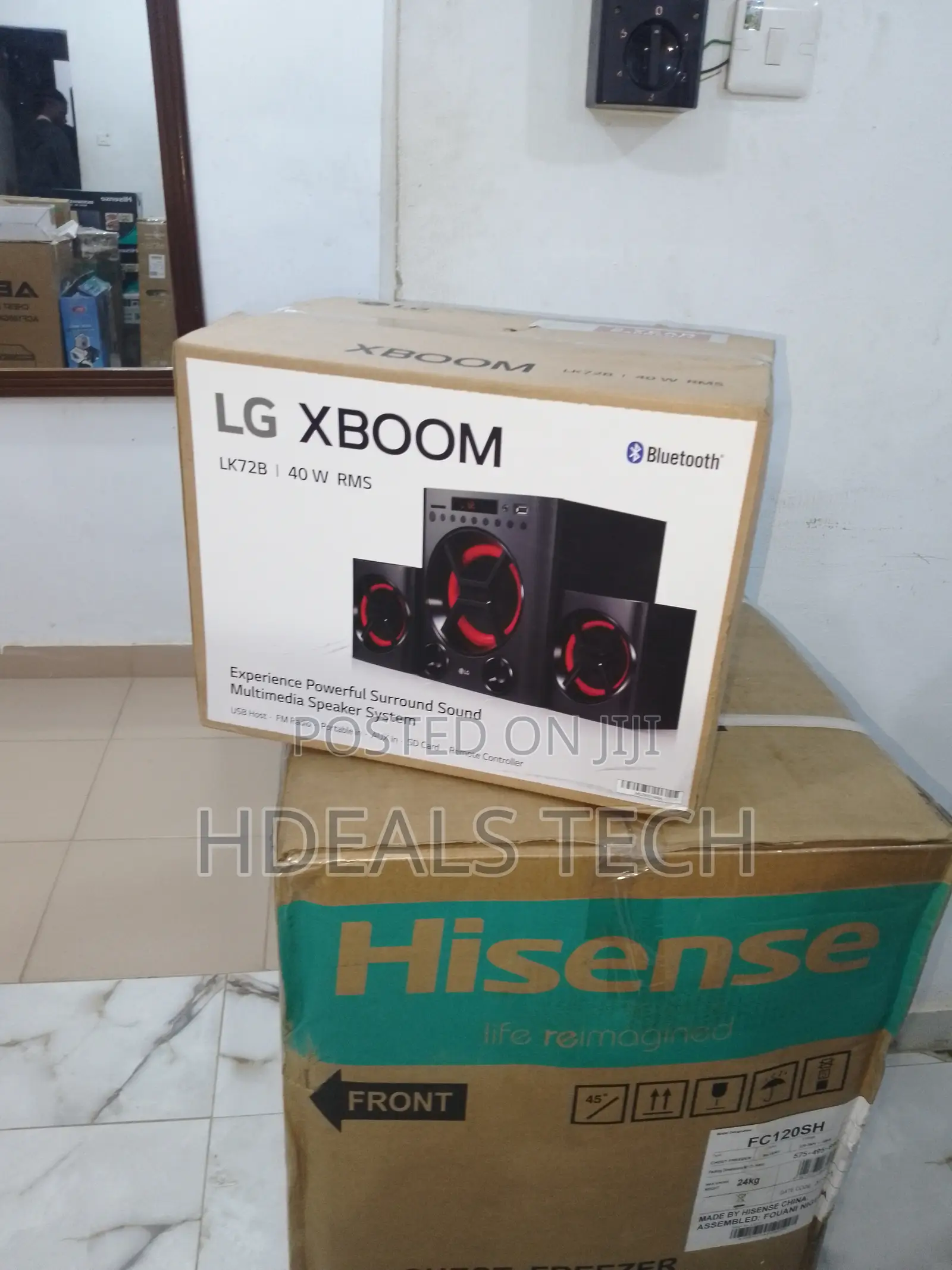 LG LK72B Powerful Sound 40W, 2.1 Ch Speaker System 