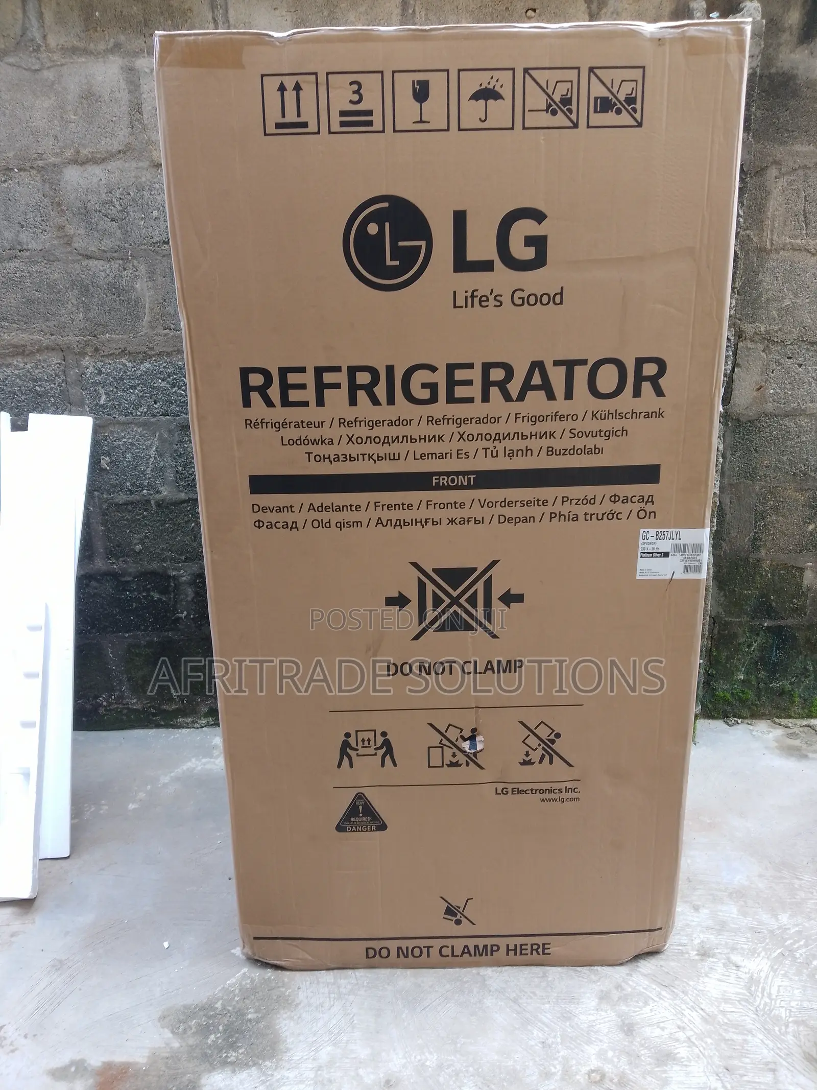 LG Gc B(257jlyl) Side by Side Refrigerator- Beautiful Design