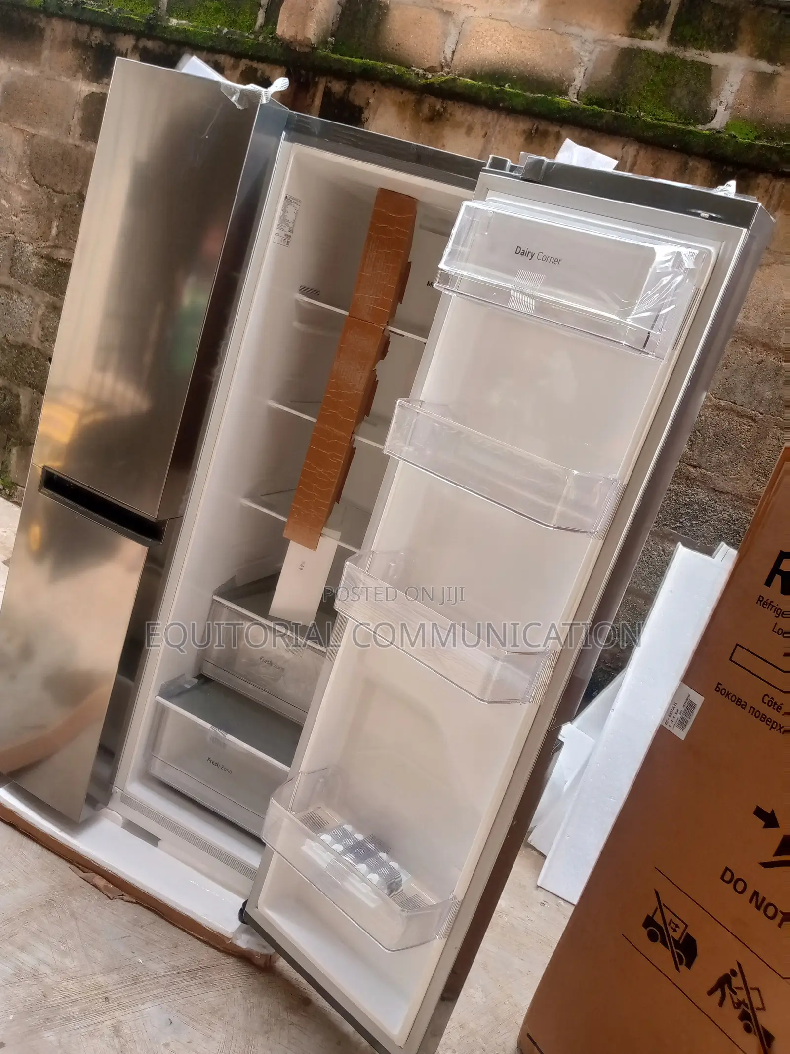 2 Years Warranty LG Side by Side Refigerator 