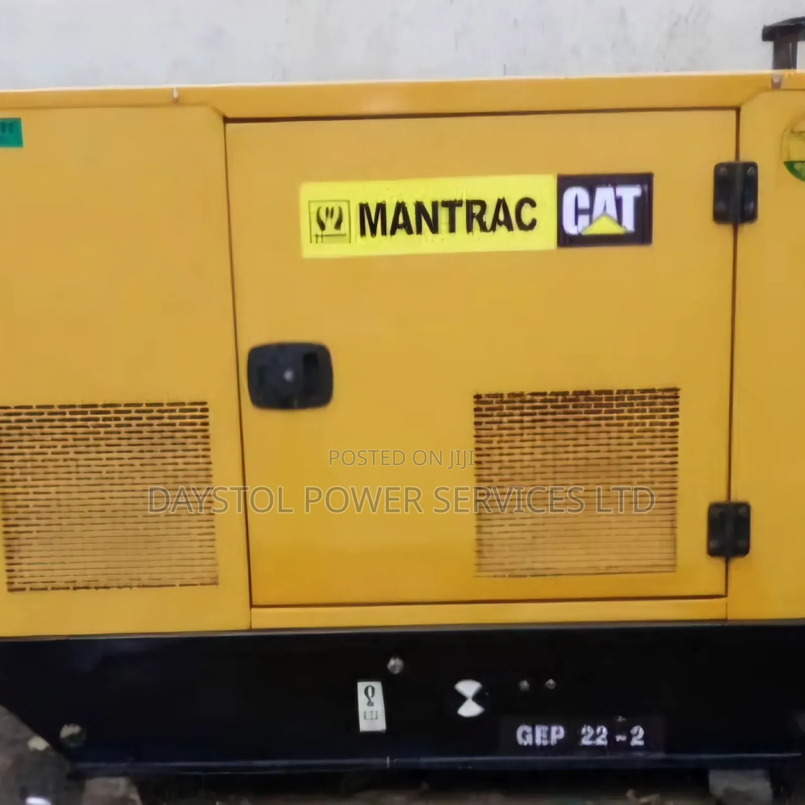 Semi-New 22kva Cat Mantrac Soundproof Diesel Generator